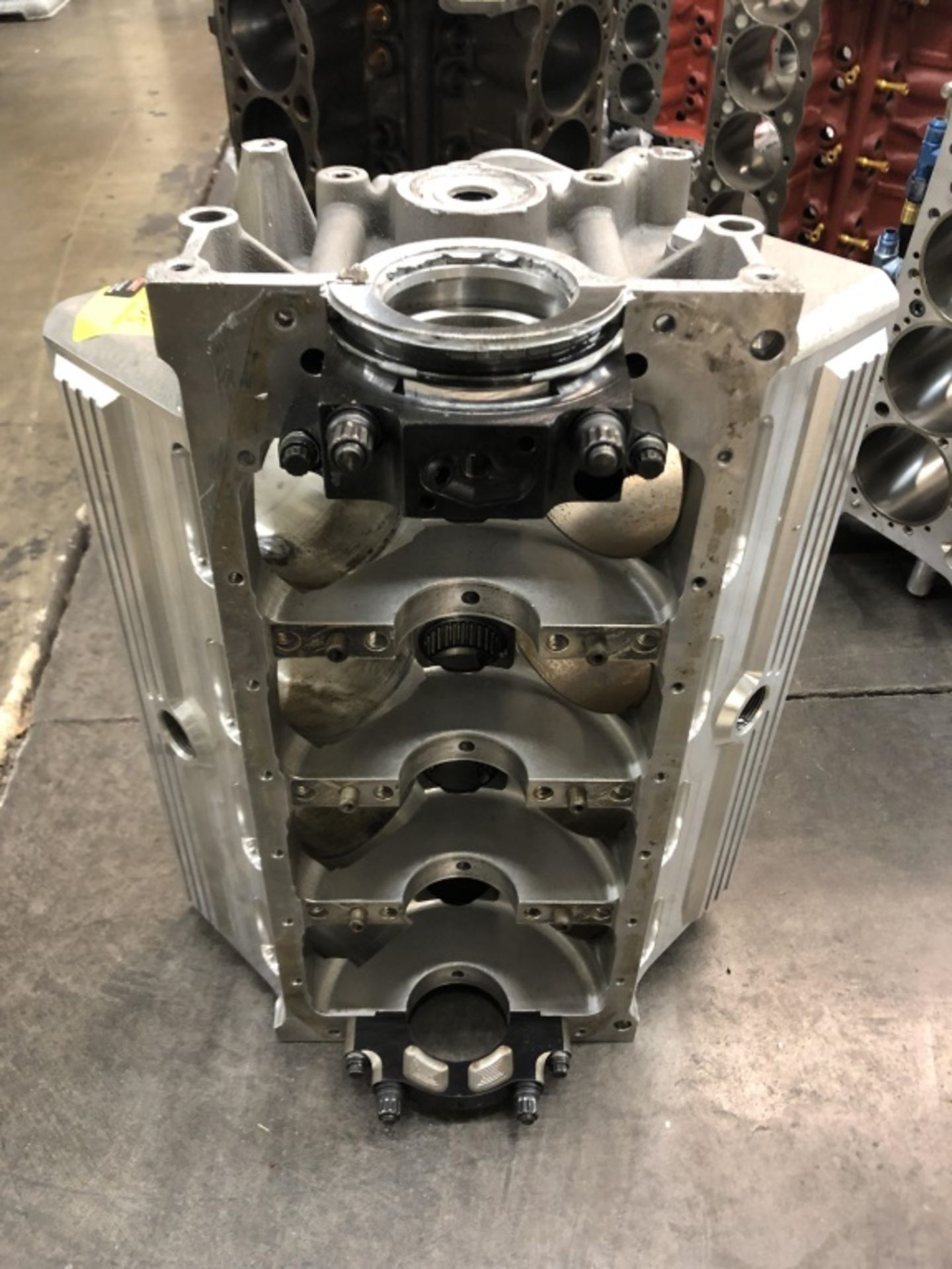 Used Race Engine Block. Unfinished shop project. - Image 2 of 3