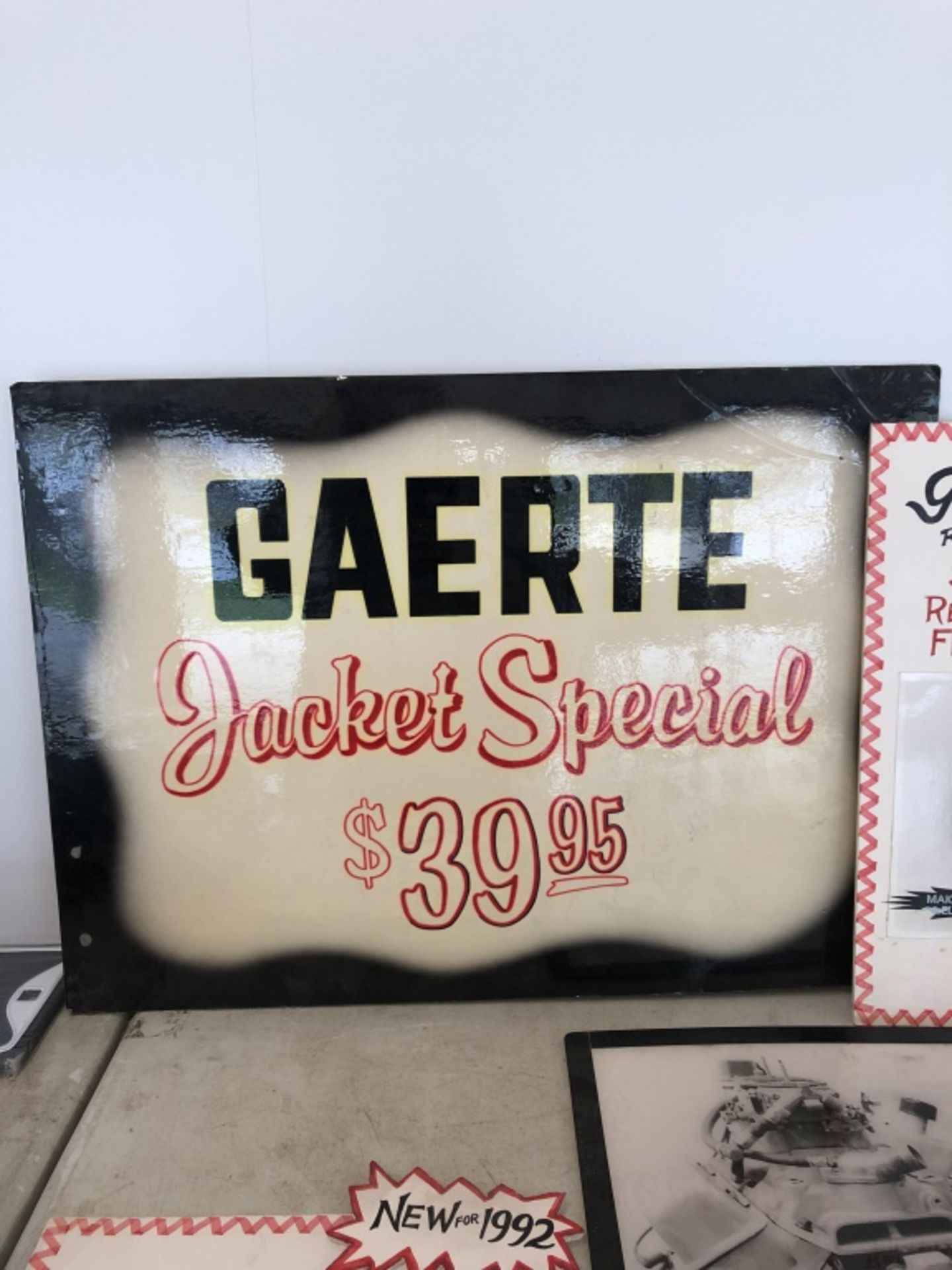 Gaerte Engines Advertising signs - Image 5 of 5