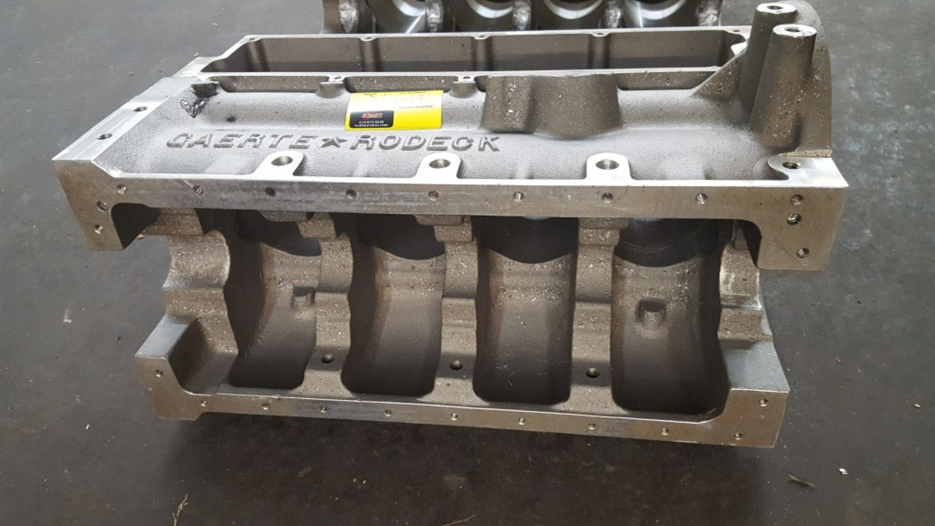 Gaerte/Rodex 4cyl. Unfinished Engine Block. - Image 2 of 3