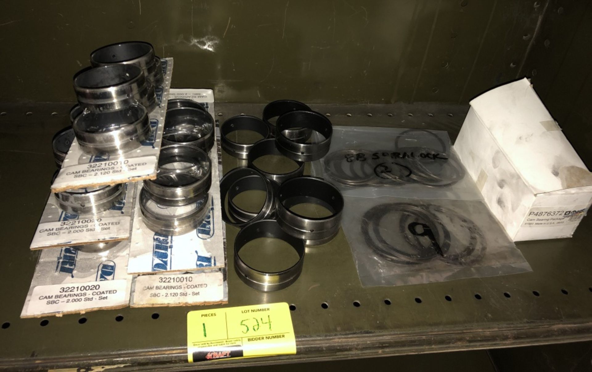 Lot Of Camshaft Bearings and More