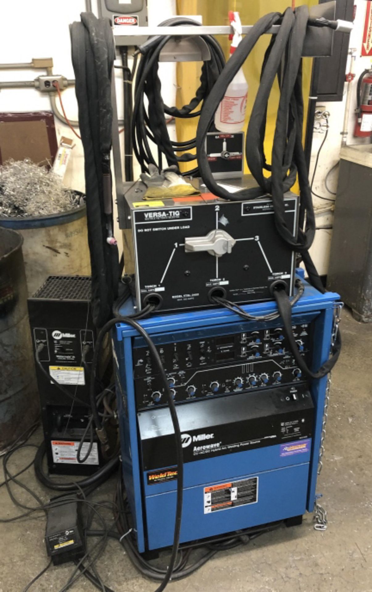 Miller Aerowave Arcwelder w/ Versa-Tig Torch