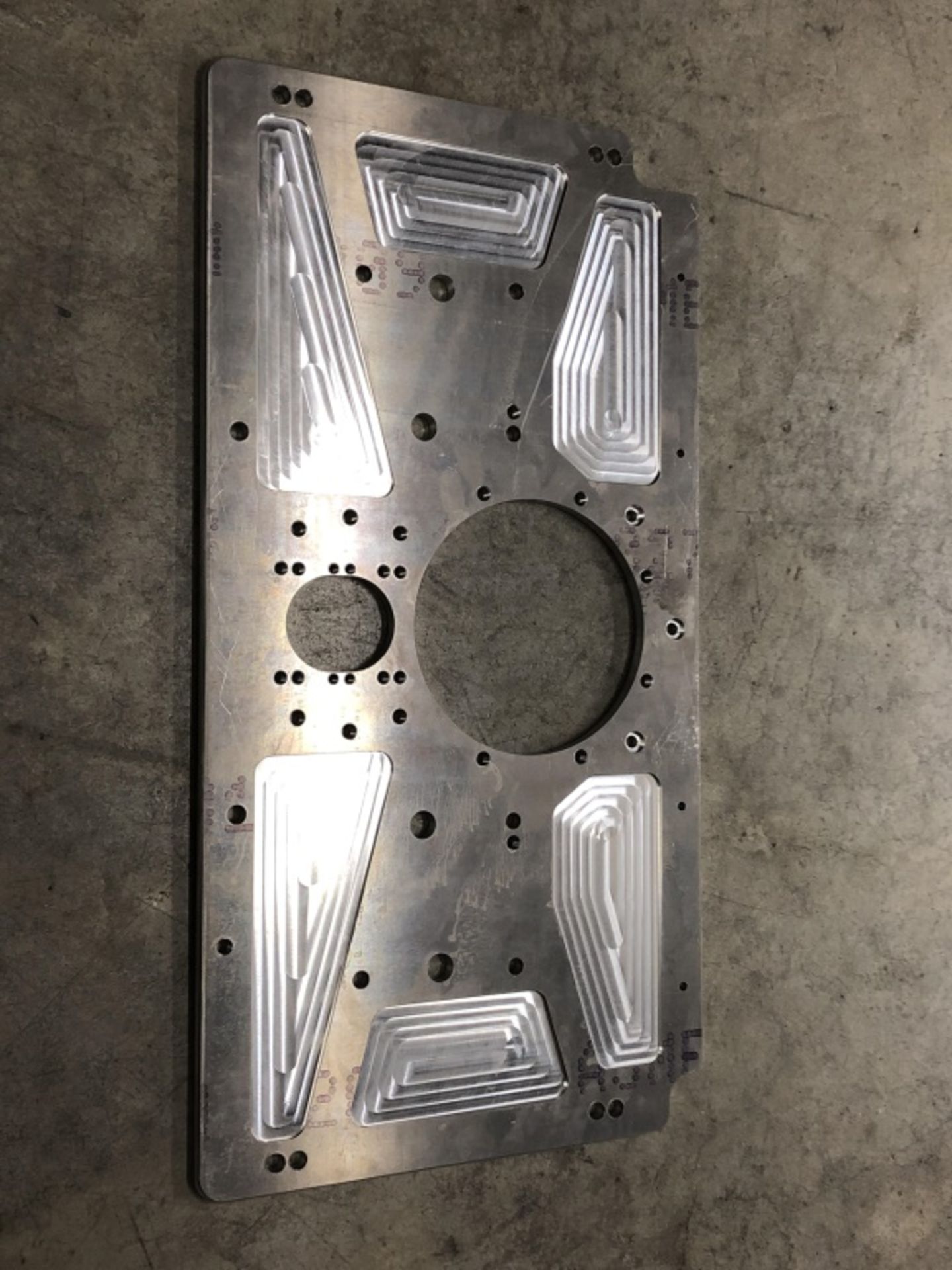 Aluminum Sprint Car Motor Plate - Image 3 of 3