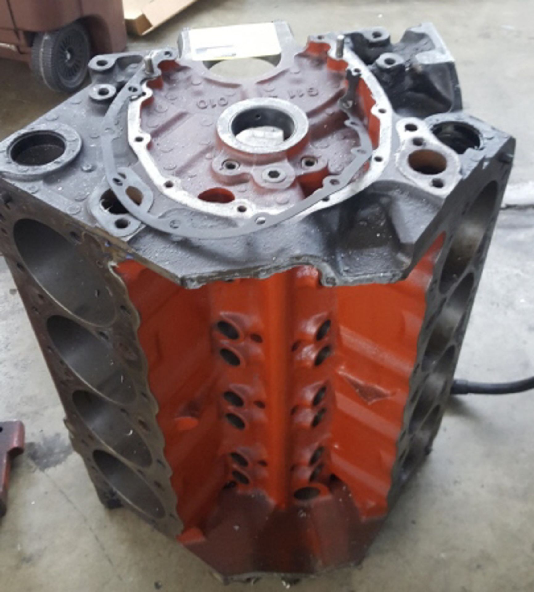 Used Racing Engine Block - Shop Project