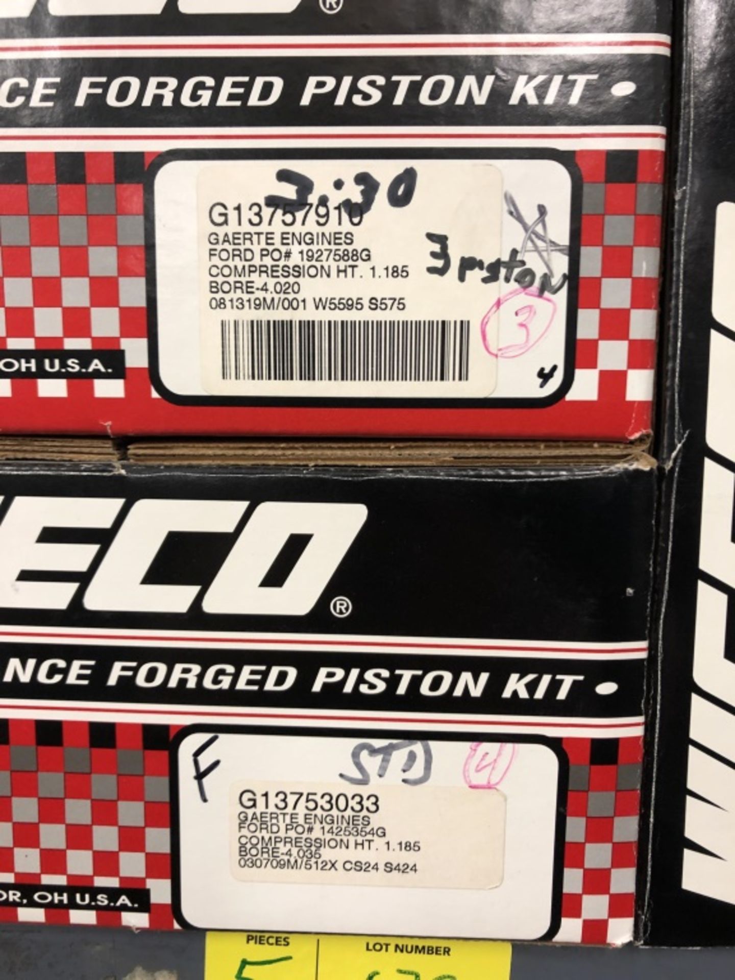 High Performance Wiseco Partial Piston Set in box - Image 3 of 3