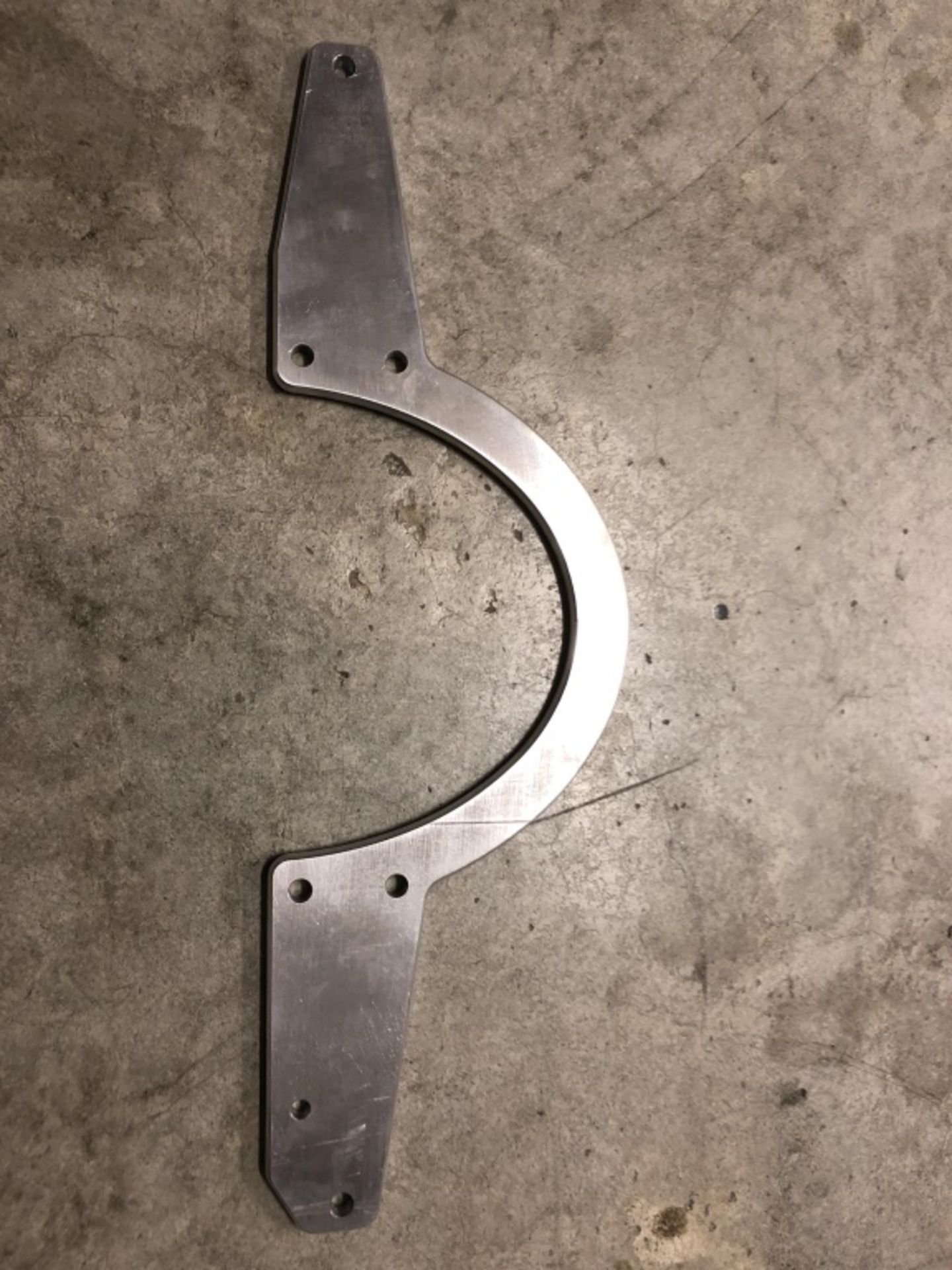 Aluminum Sprint Car Chevy Motor Mount Plate - Image 3 of 3