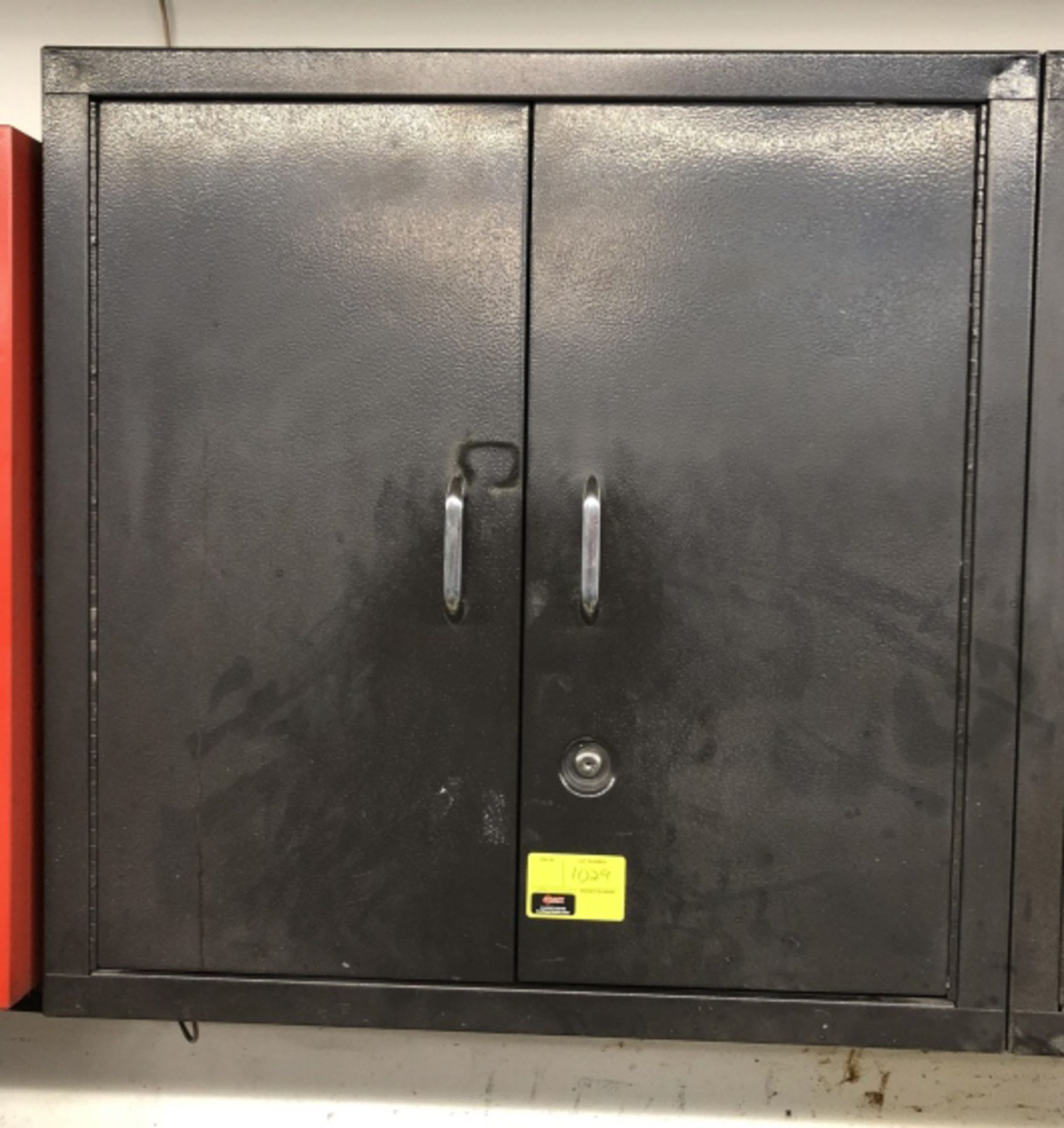 Black 2 Door Wall Cabinet