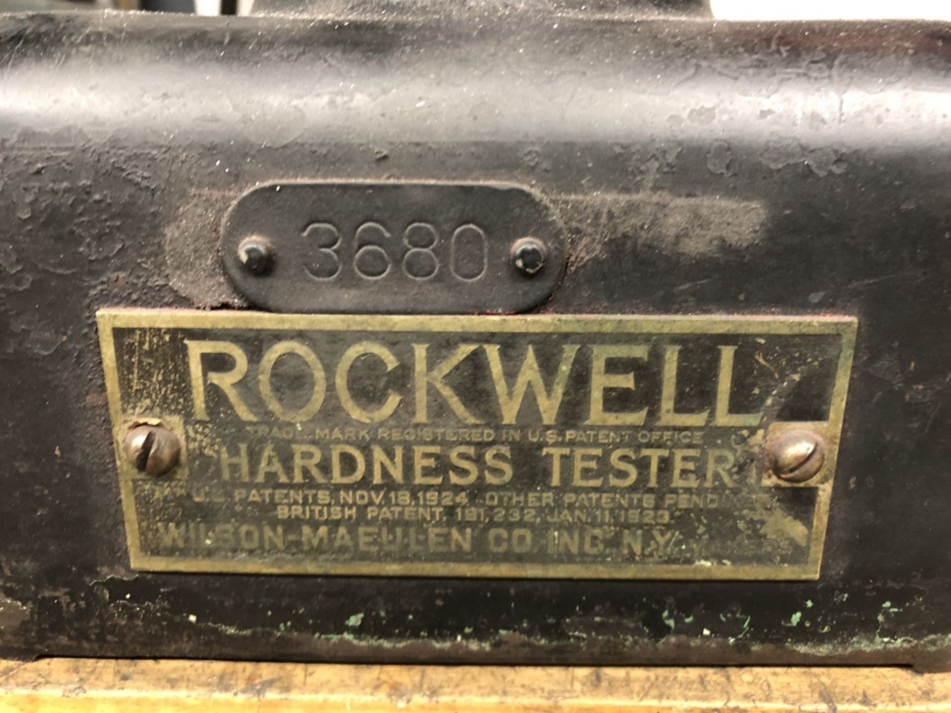 Rockwell Hardness Tester w/ Cover - Image 2 of 4