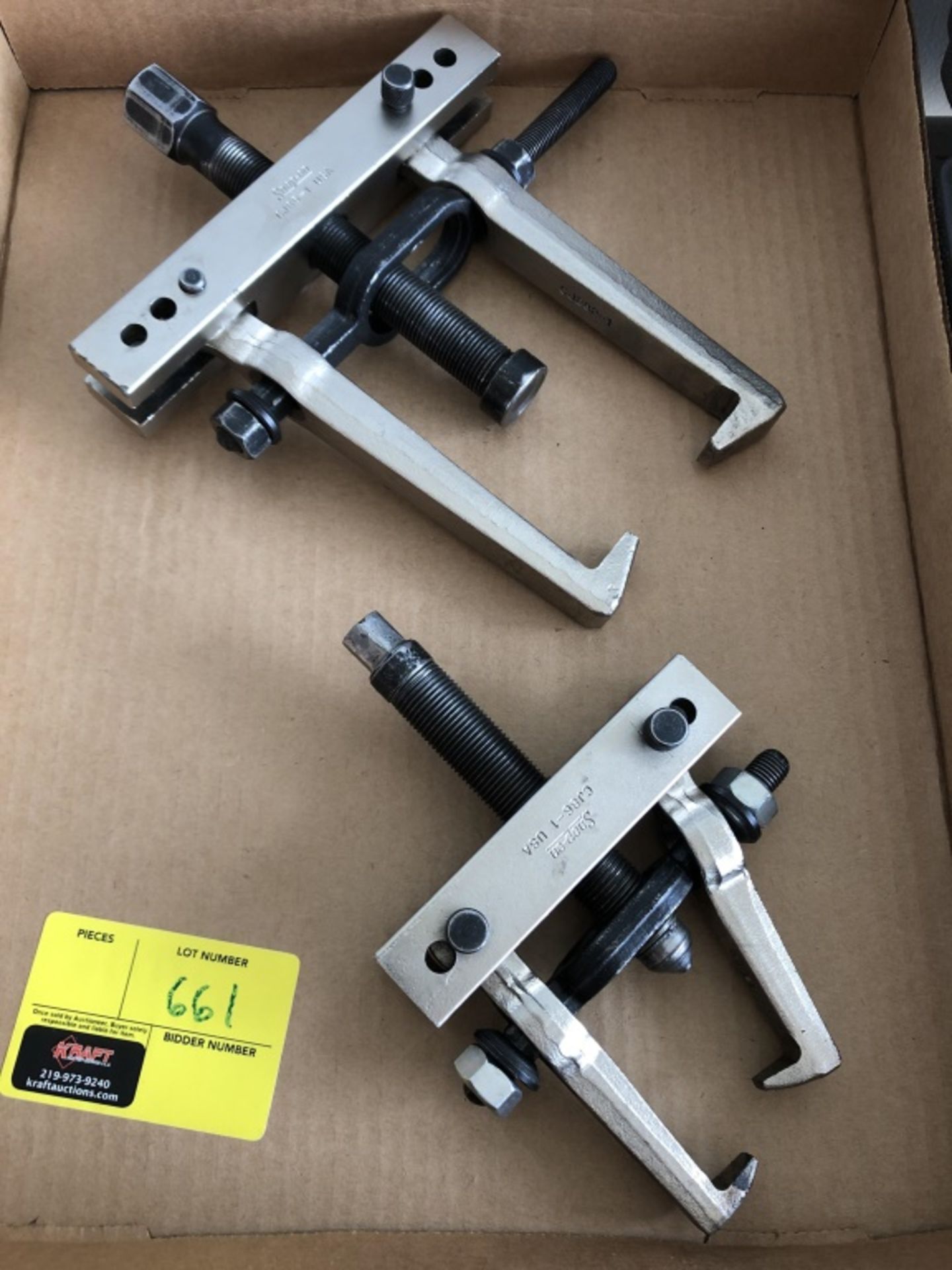 Snap-On Gear Pullers CJ86-1 and CJ282-1