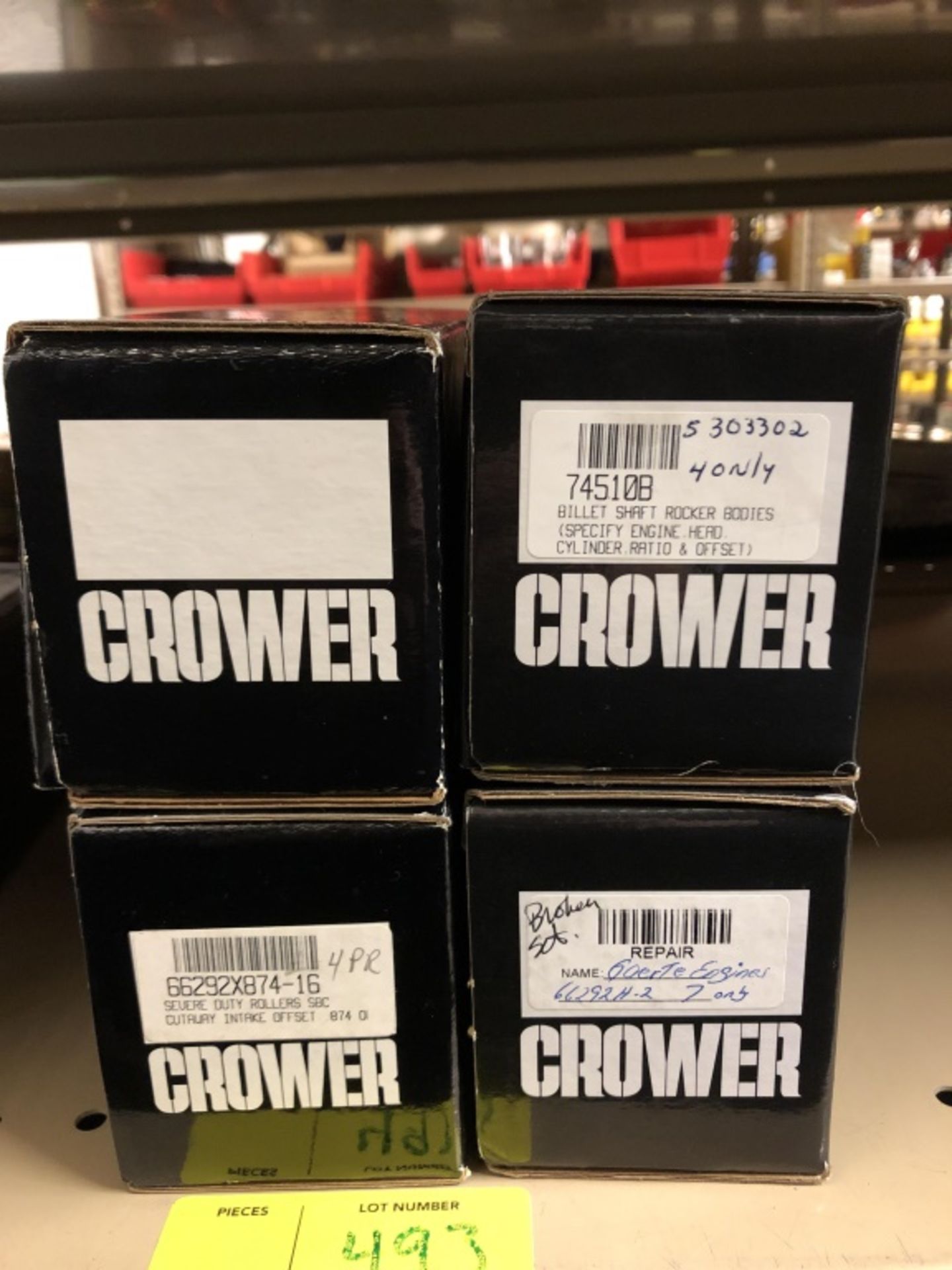 Large Lot Of Crower High Performance Lifters, - Image 7 of 11