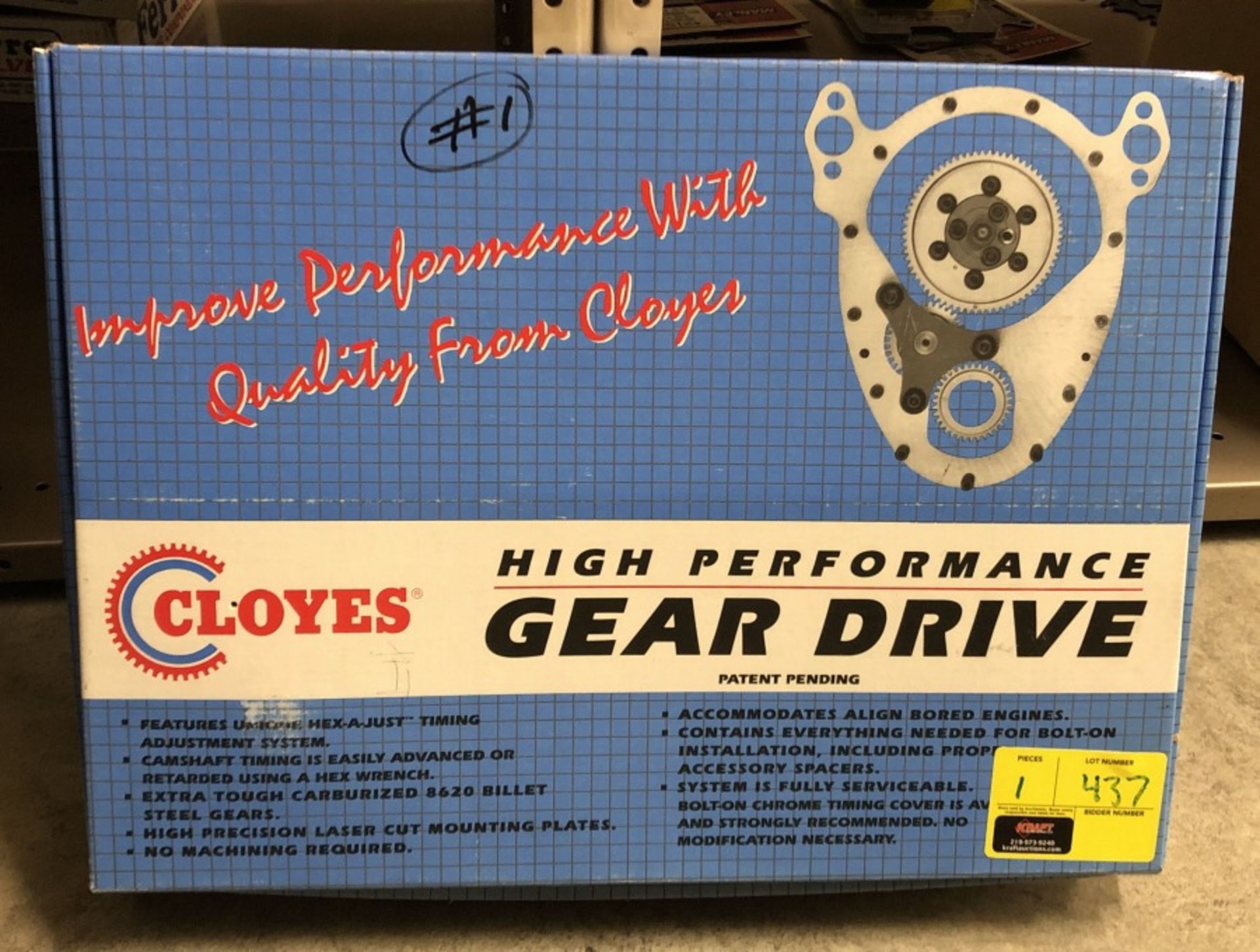Cloyes High Performance Gear Drive In Box