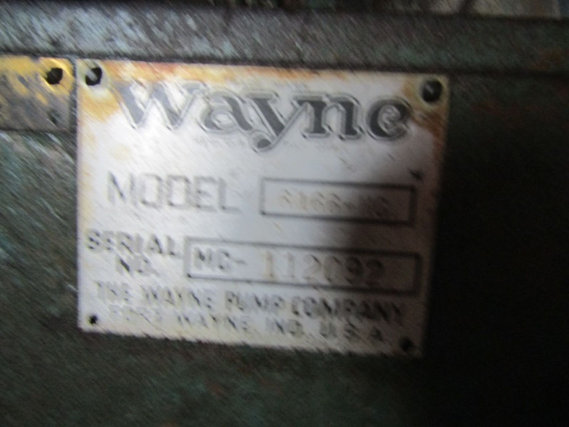 Wayne Gas Air Compressor - Image 2 of 3