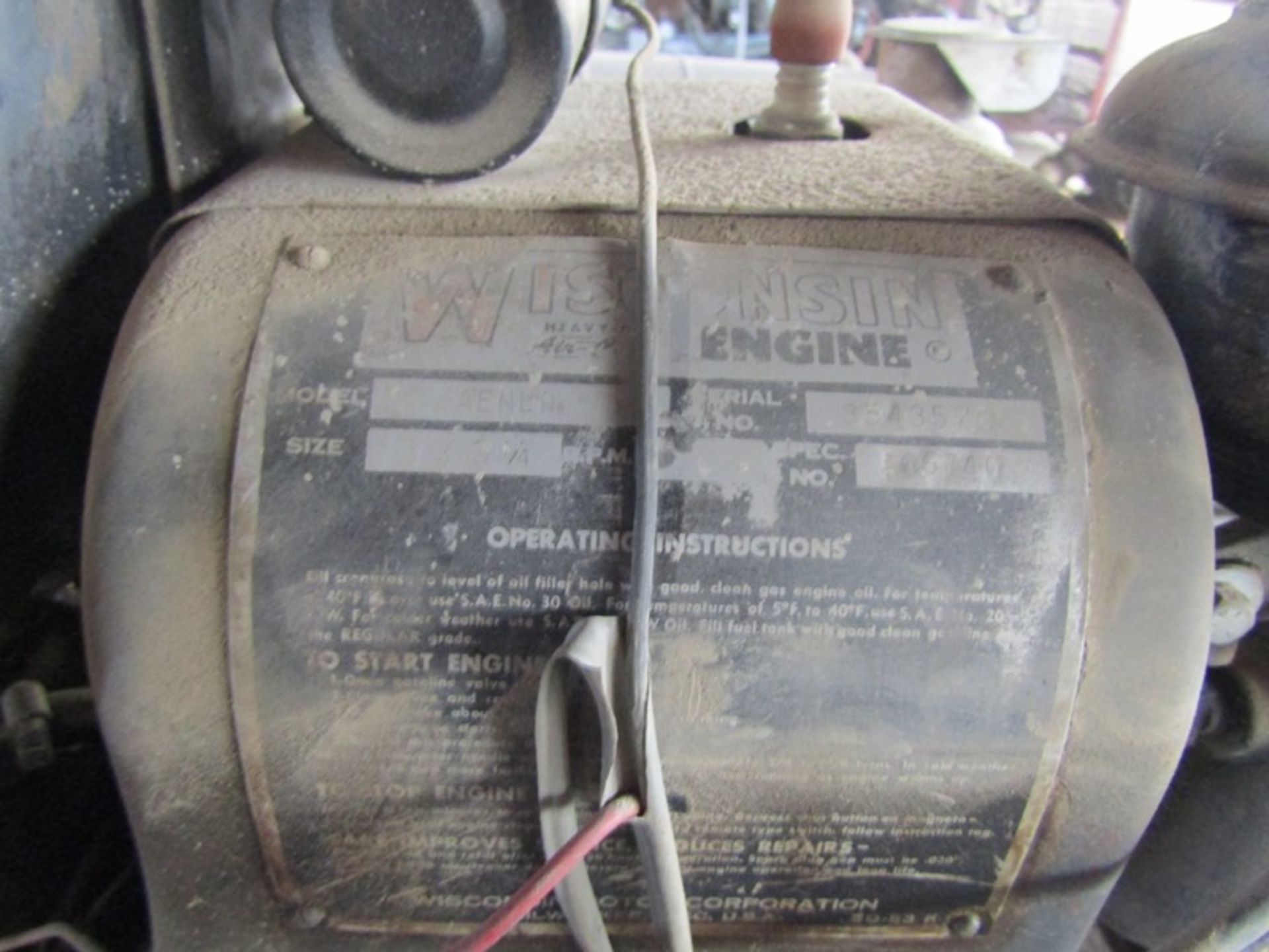 Wayne Gas Air Compressor - Image 3 of 3