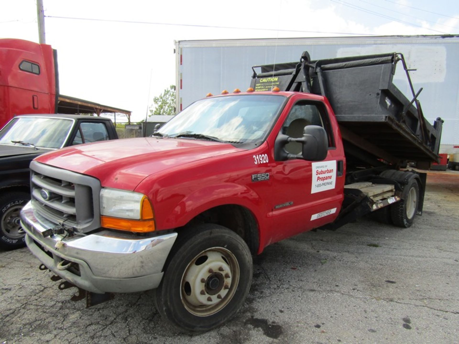 2001 Ford F550 Roll Off