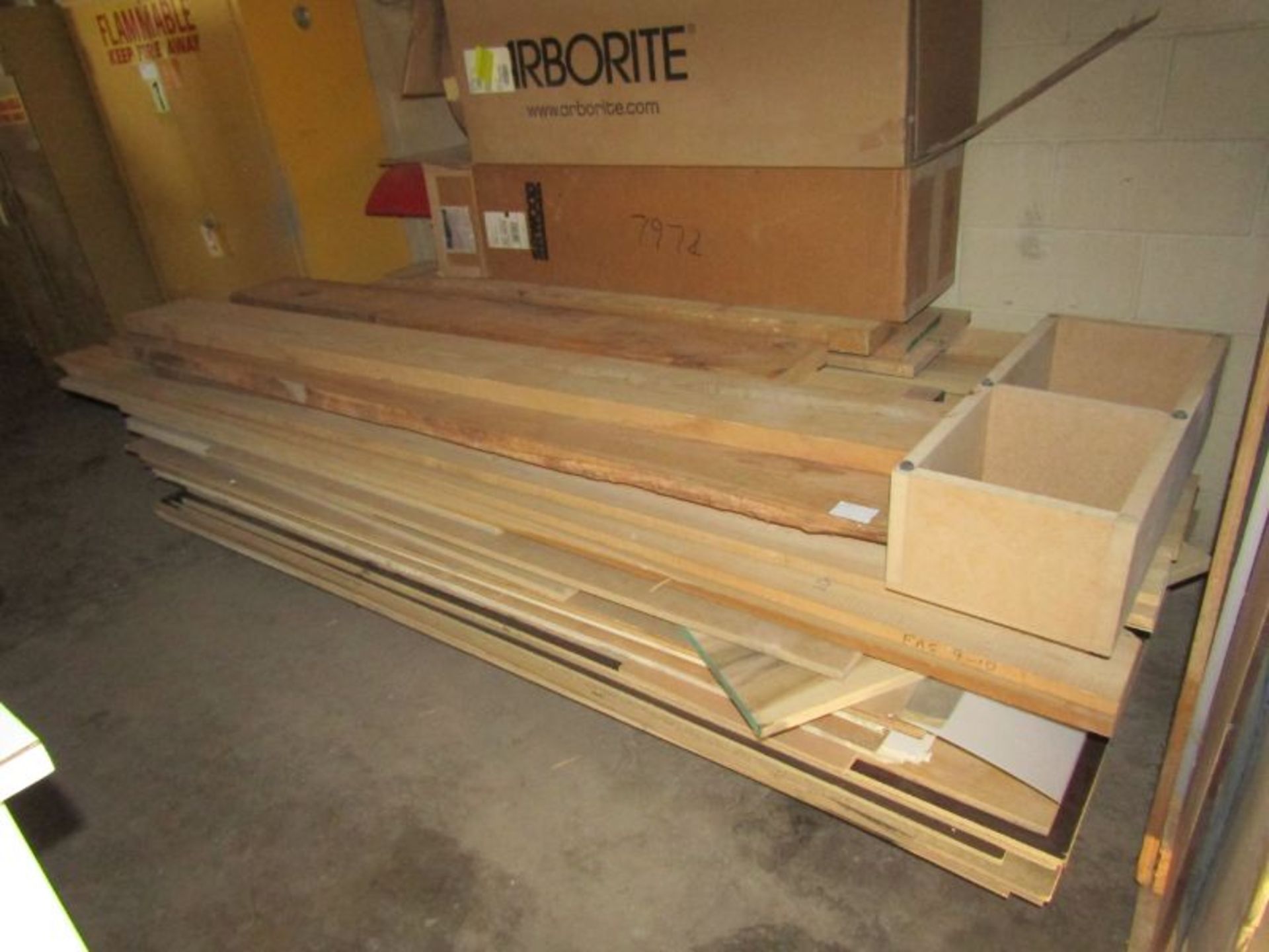 Various Wood, Plastics, Laminates