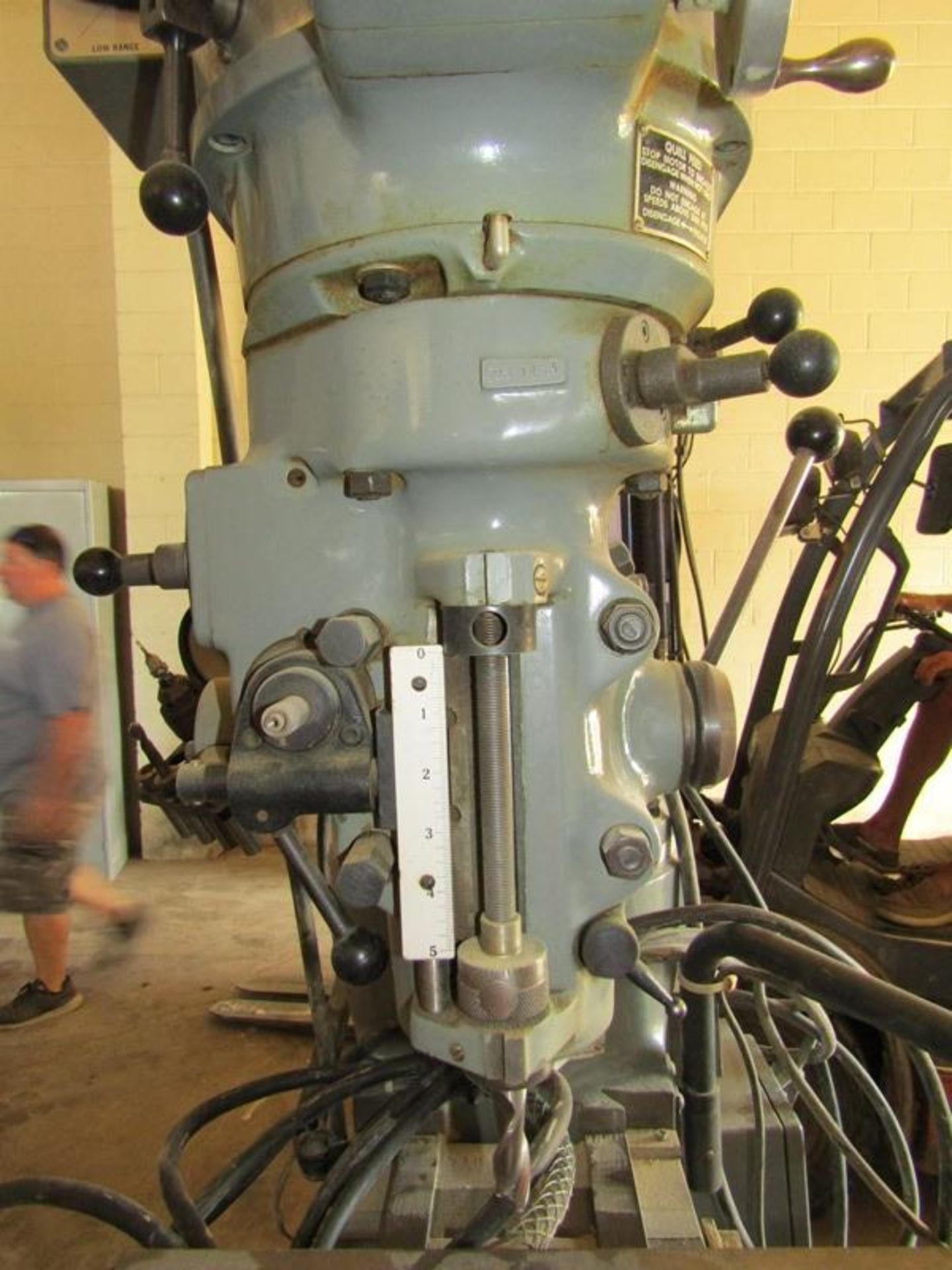 Bridgeport Mill With Powerfeed & Digital Readout - Image 5 of 17