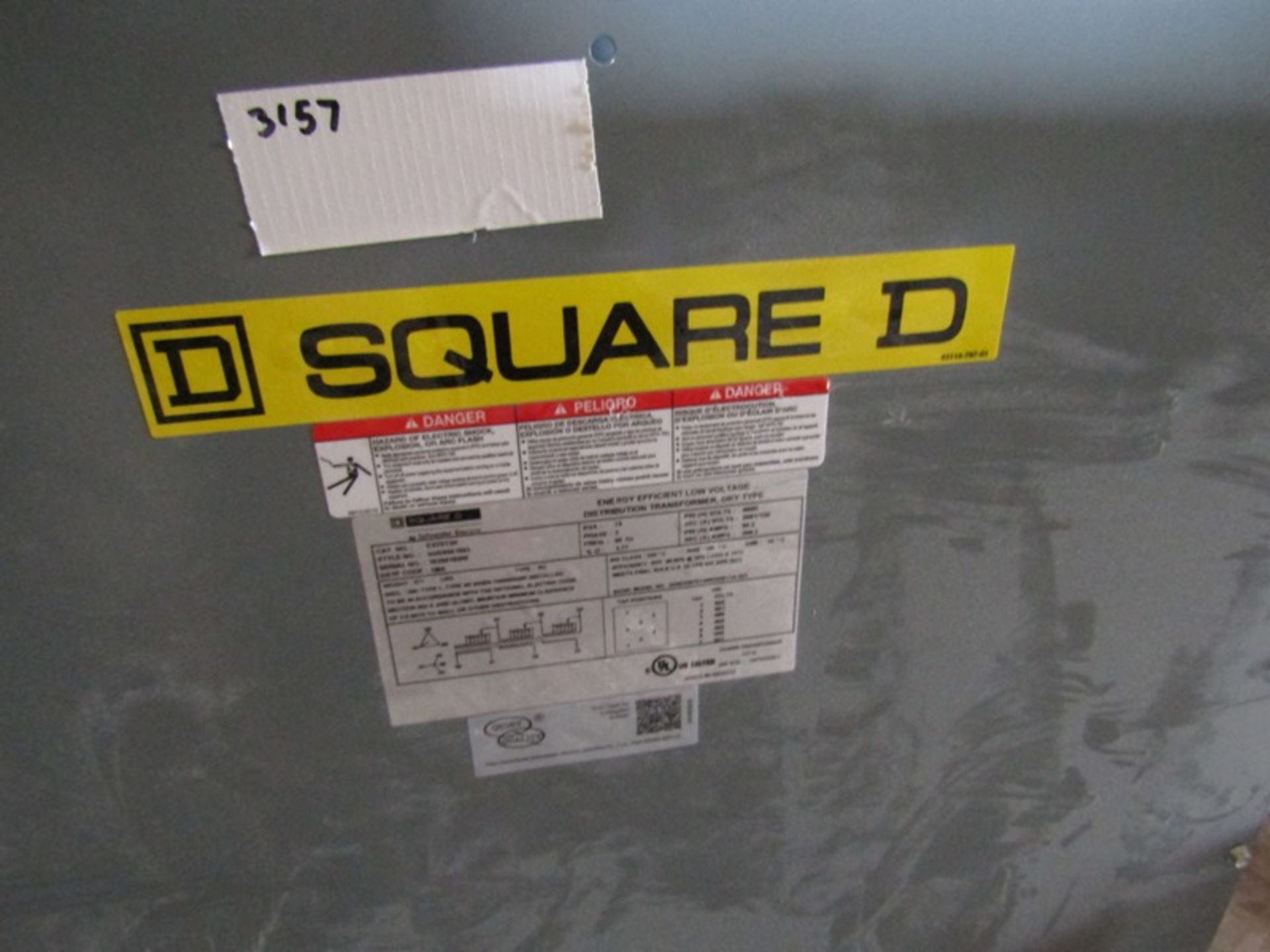 Square D Power Transformer - Image 3 of 5