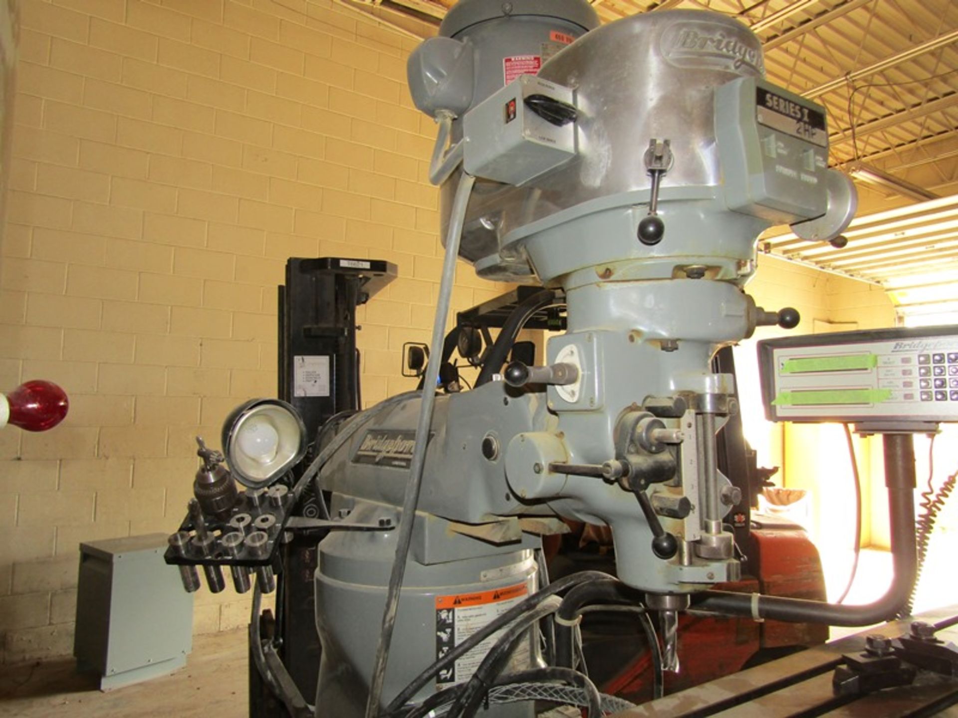 Bridgeport Mill With Powerfeed & Digital Readout - Image 6 of 17