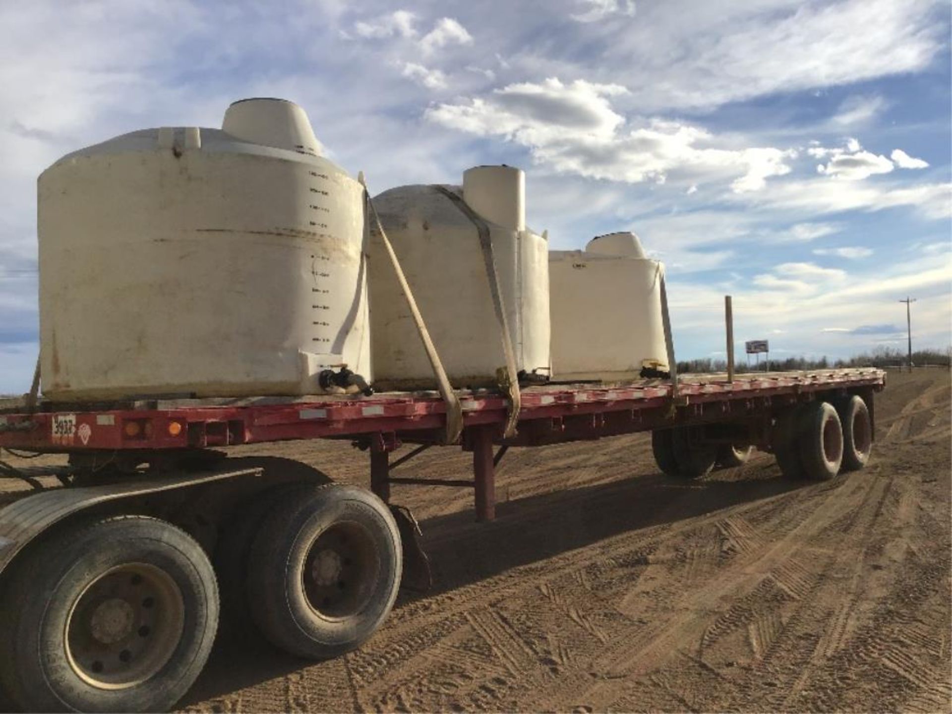 1984 Unknown 40ft x 8ft T/A High Boy Trailer