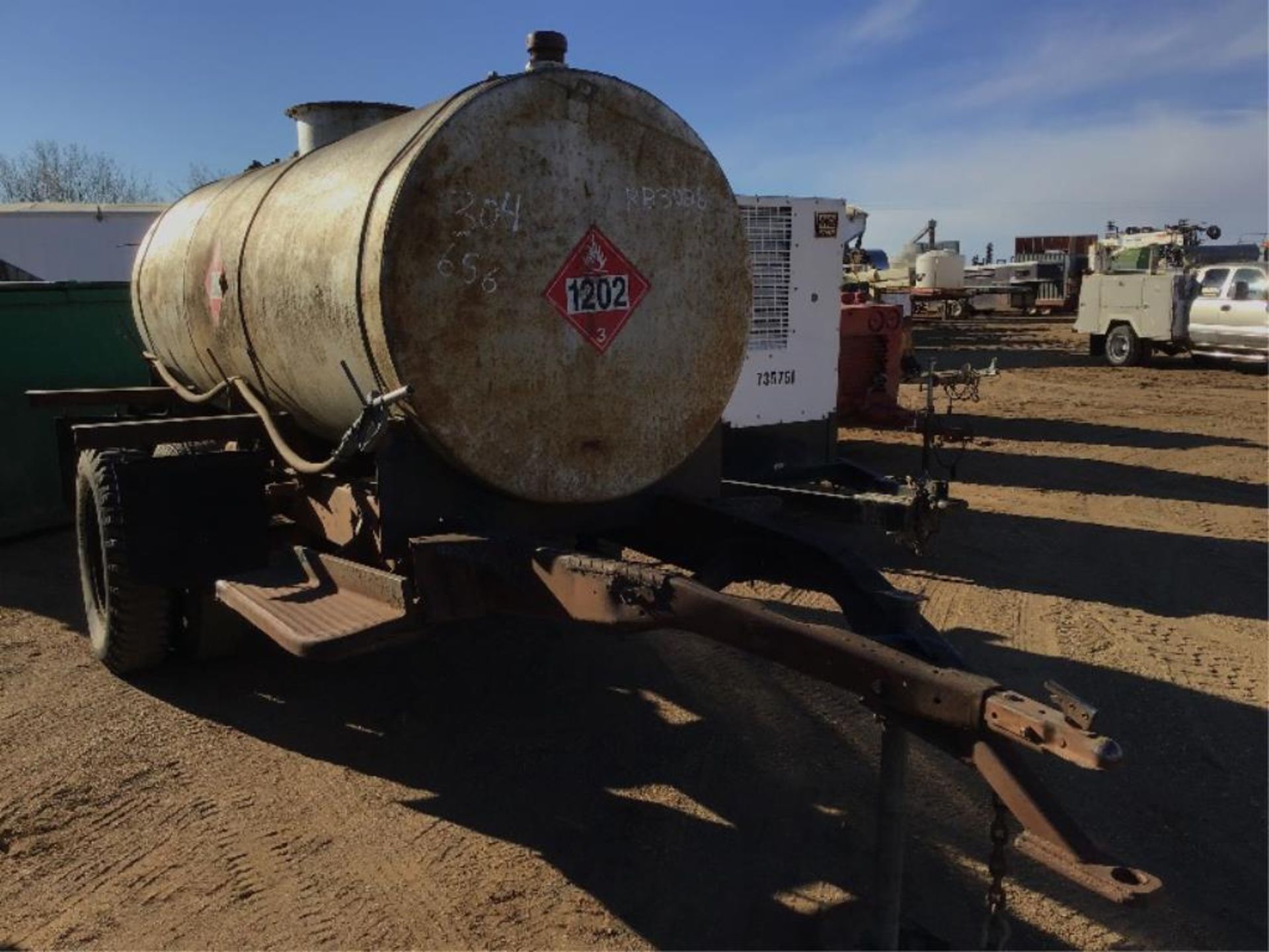 1000g Fuel Tank on Trailer