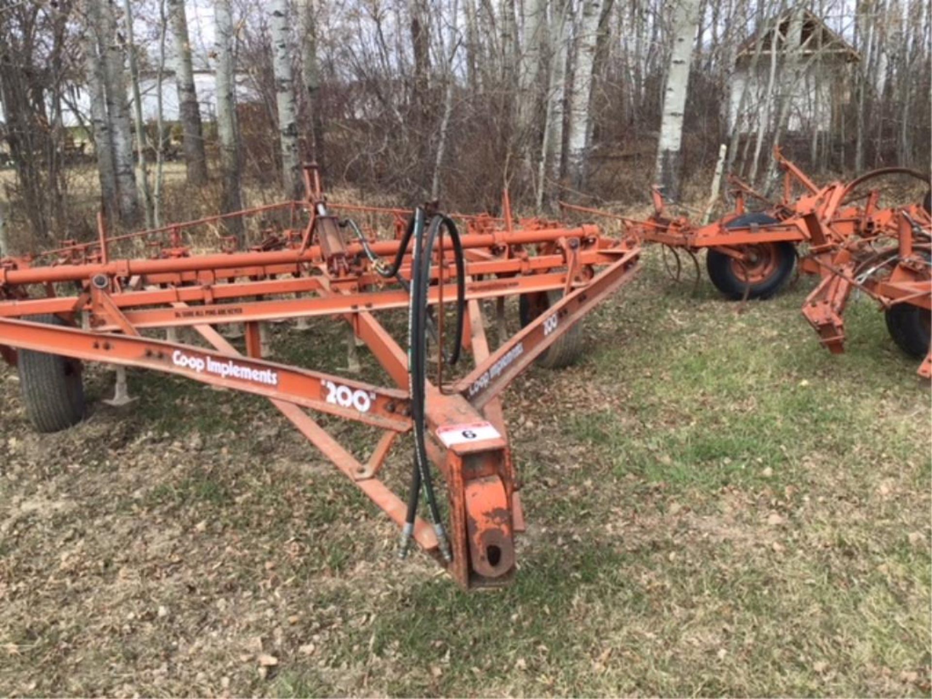 22ft 200 Co-op Implements Cultivator w/Sprintooth Harrows