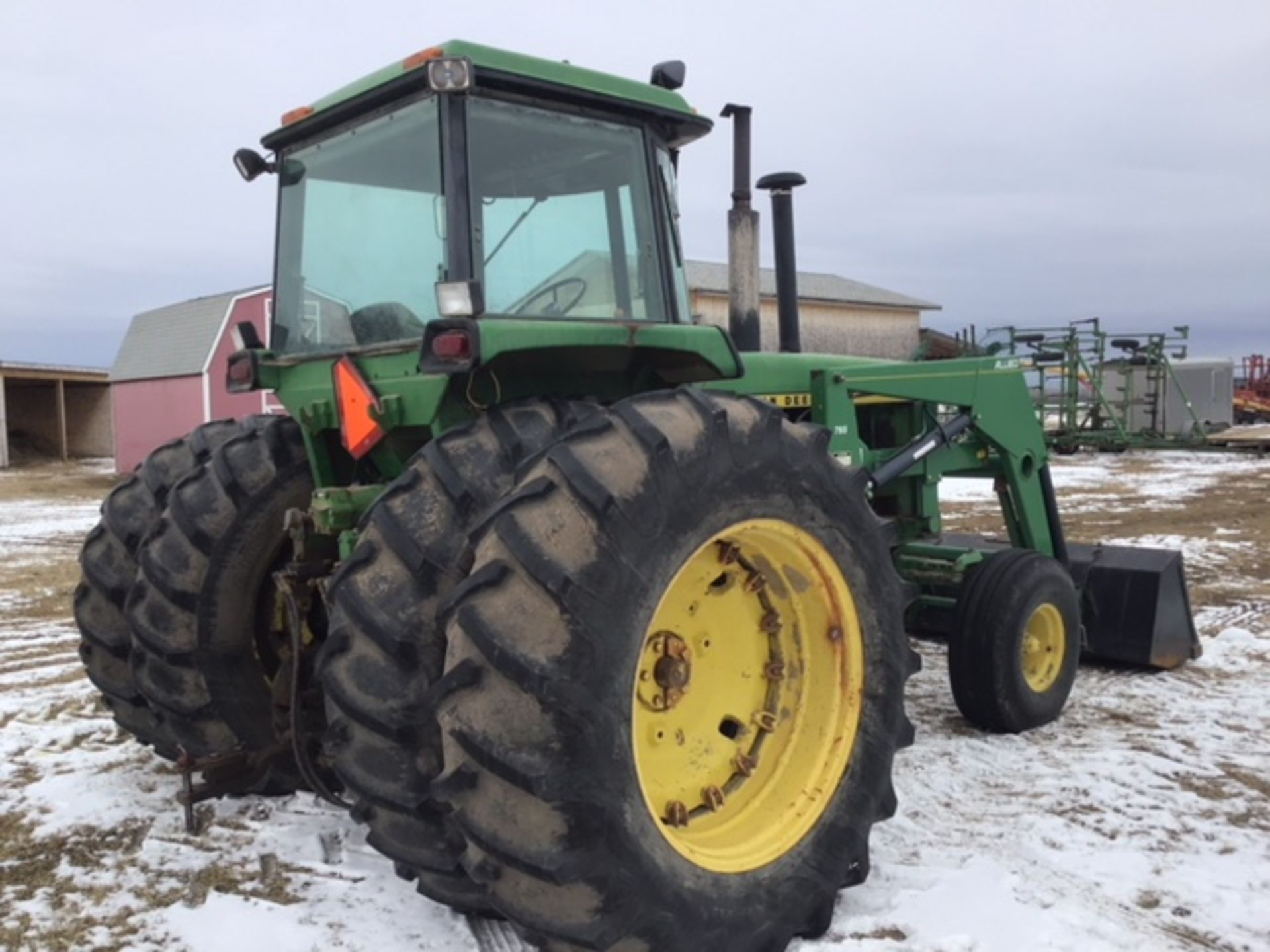 John Deere 4630 2wd Tractor 12543hrs, 20.8-38rr Duals, Drop in Eng 400hrs ago, (Has 795 Allied Front - Image 4 of 6