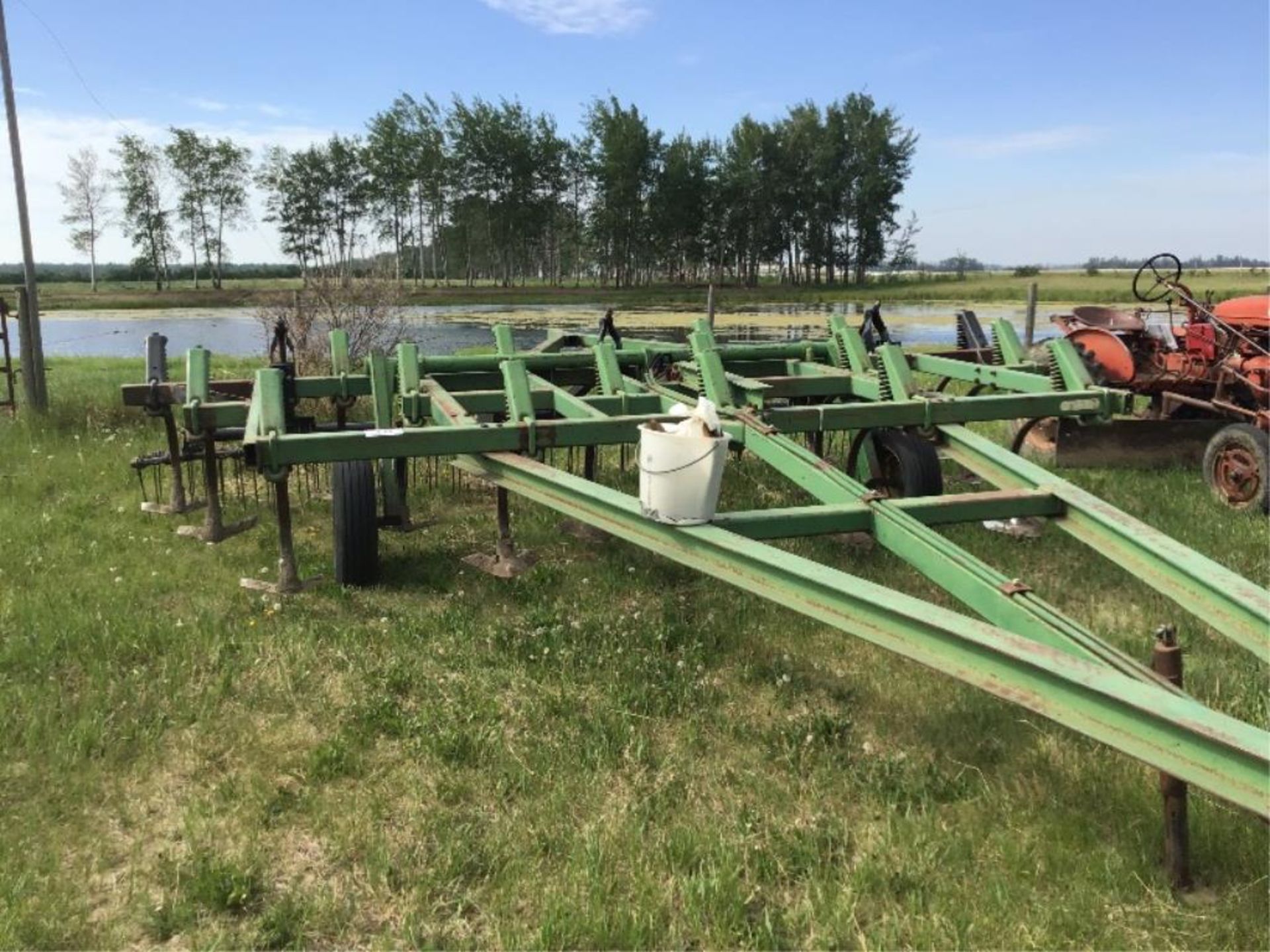 16' JD Cultivator W/ Harrows