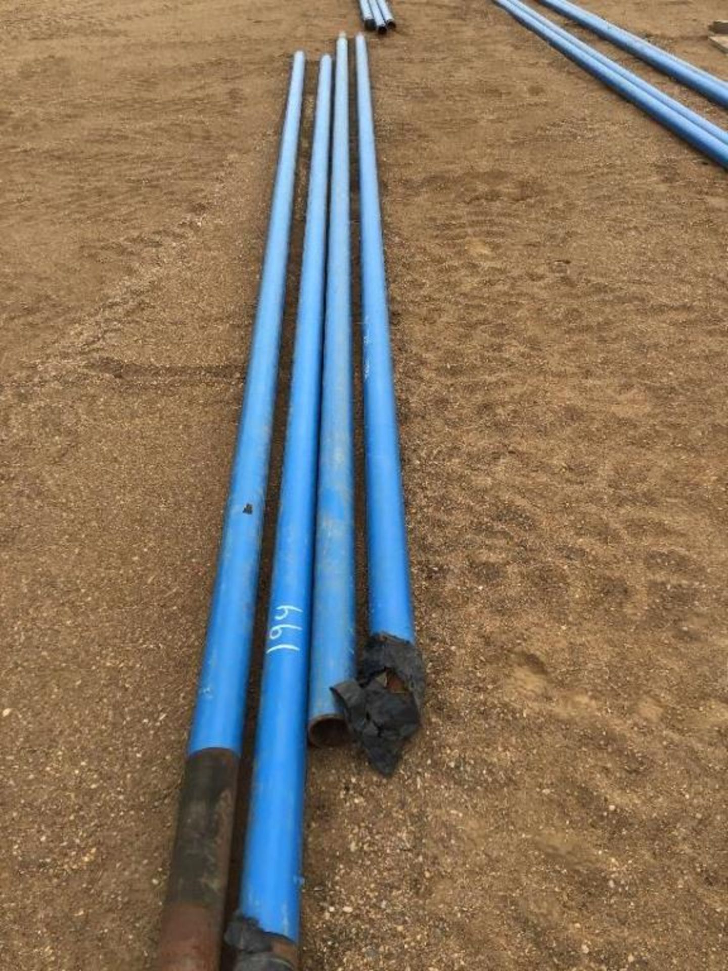 Set of 4 3.5in x 23ft Pipe