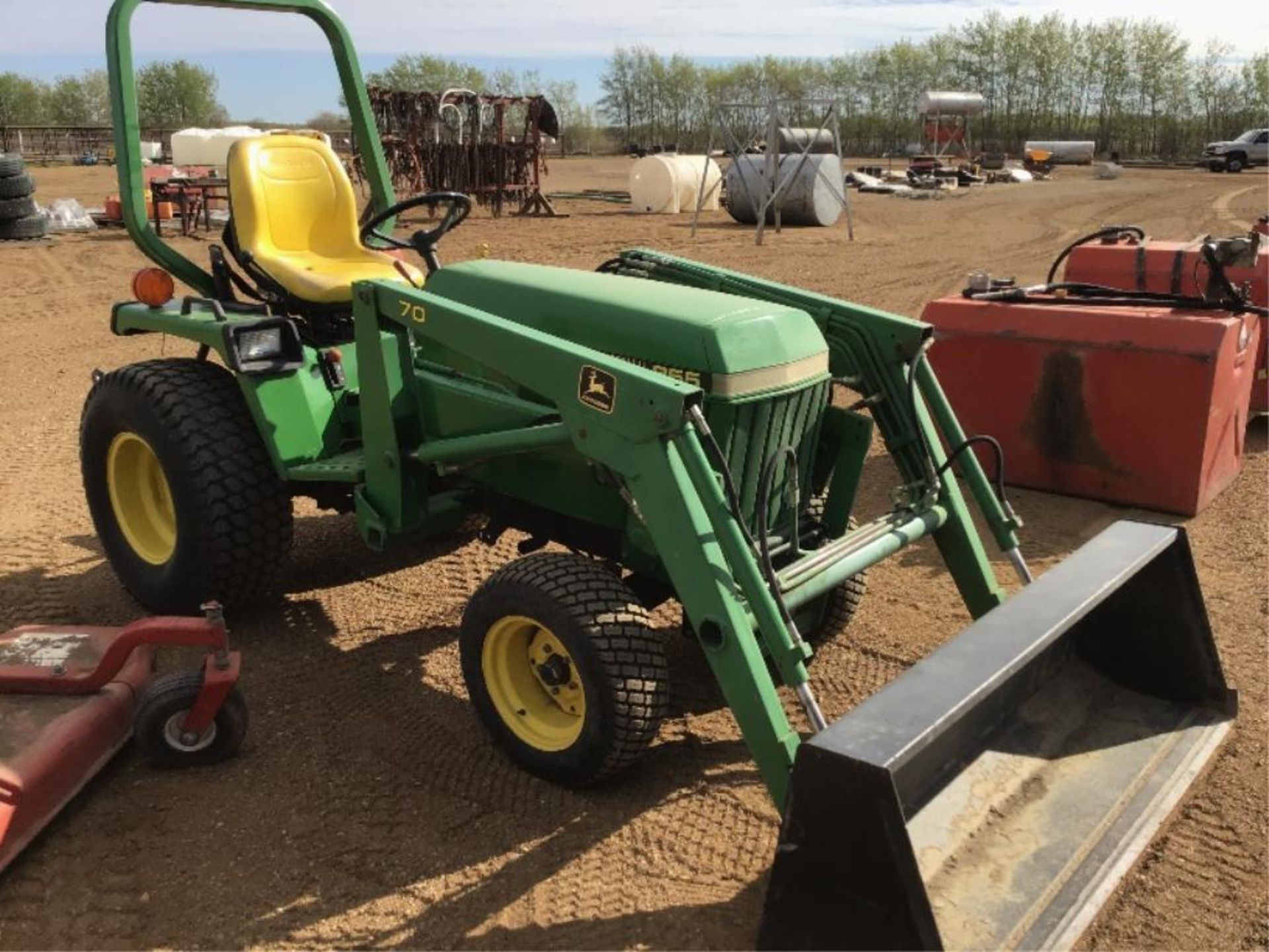 1988 855 John Deere 2wd Tractor