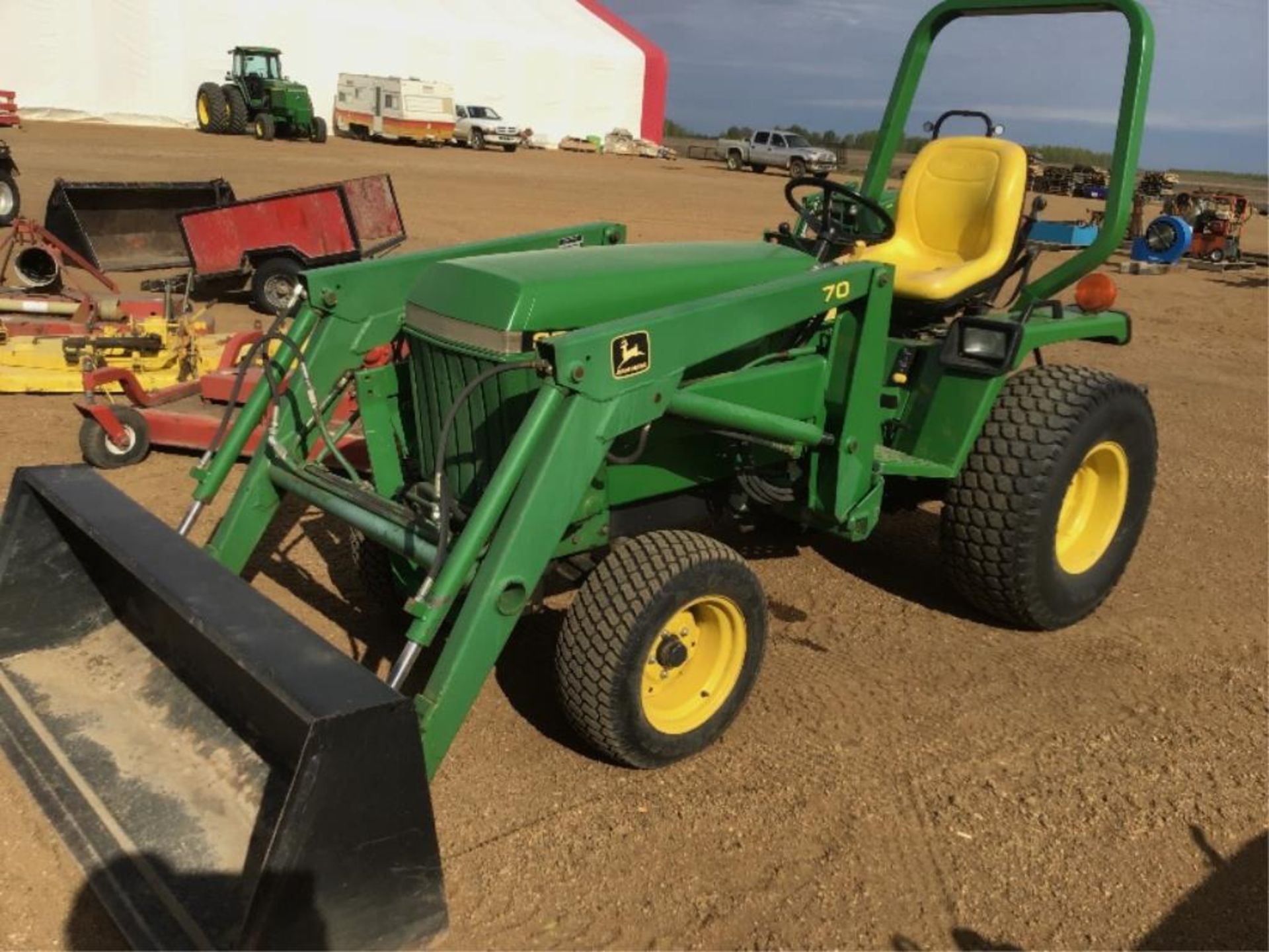 1988 855 John Deere 2wd Tractor - Image 2 of 8