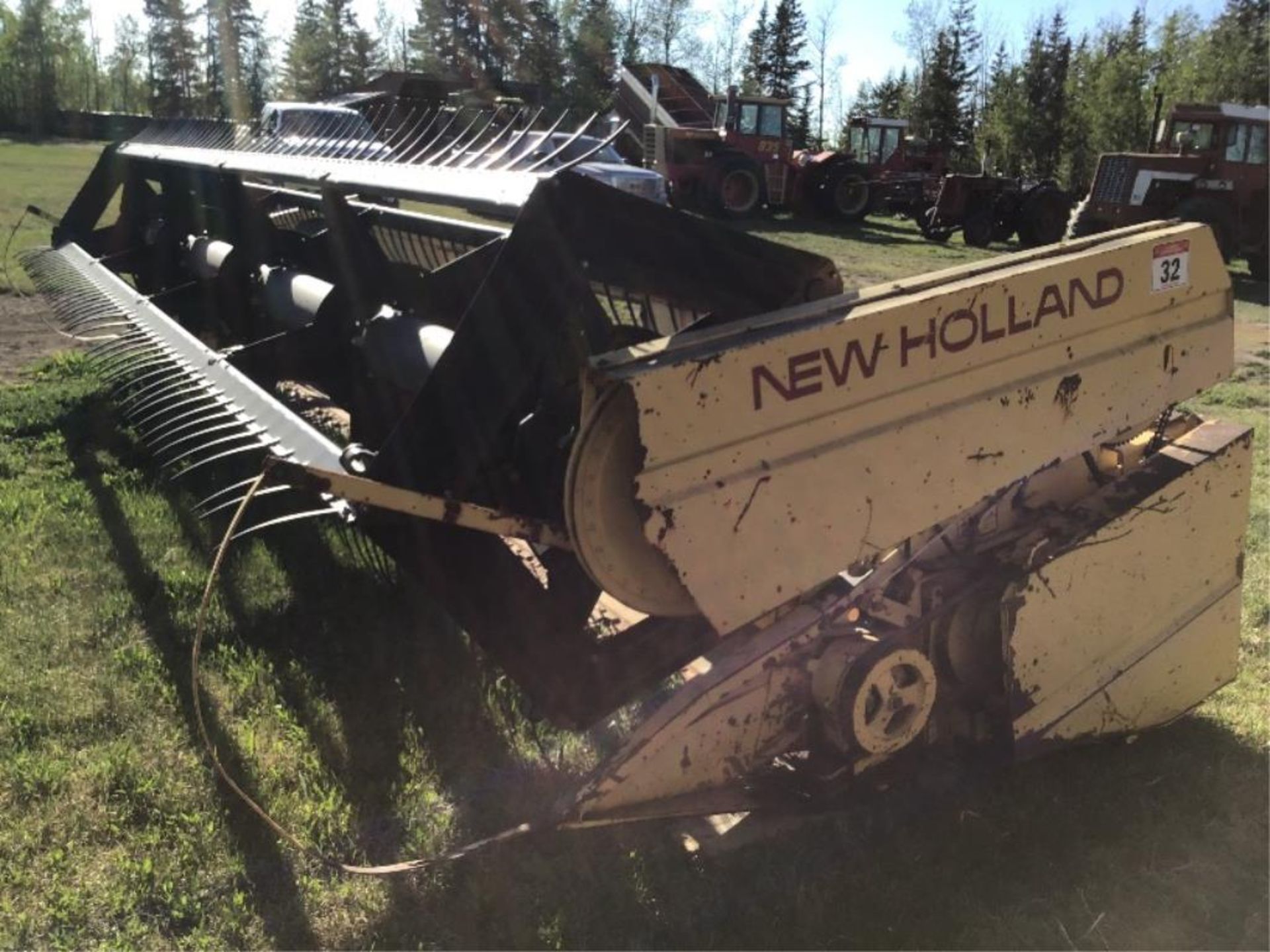 20ft New Holland Str Cut Header Pickup Reel