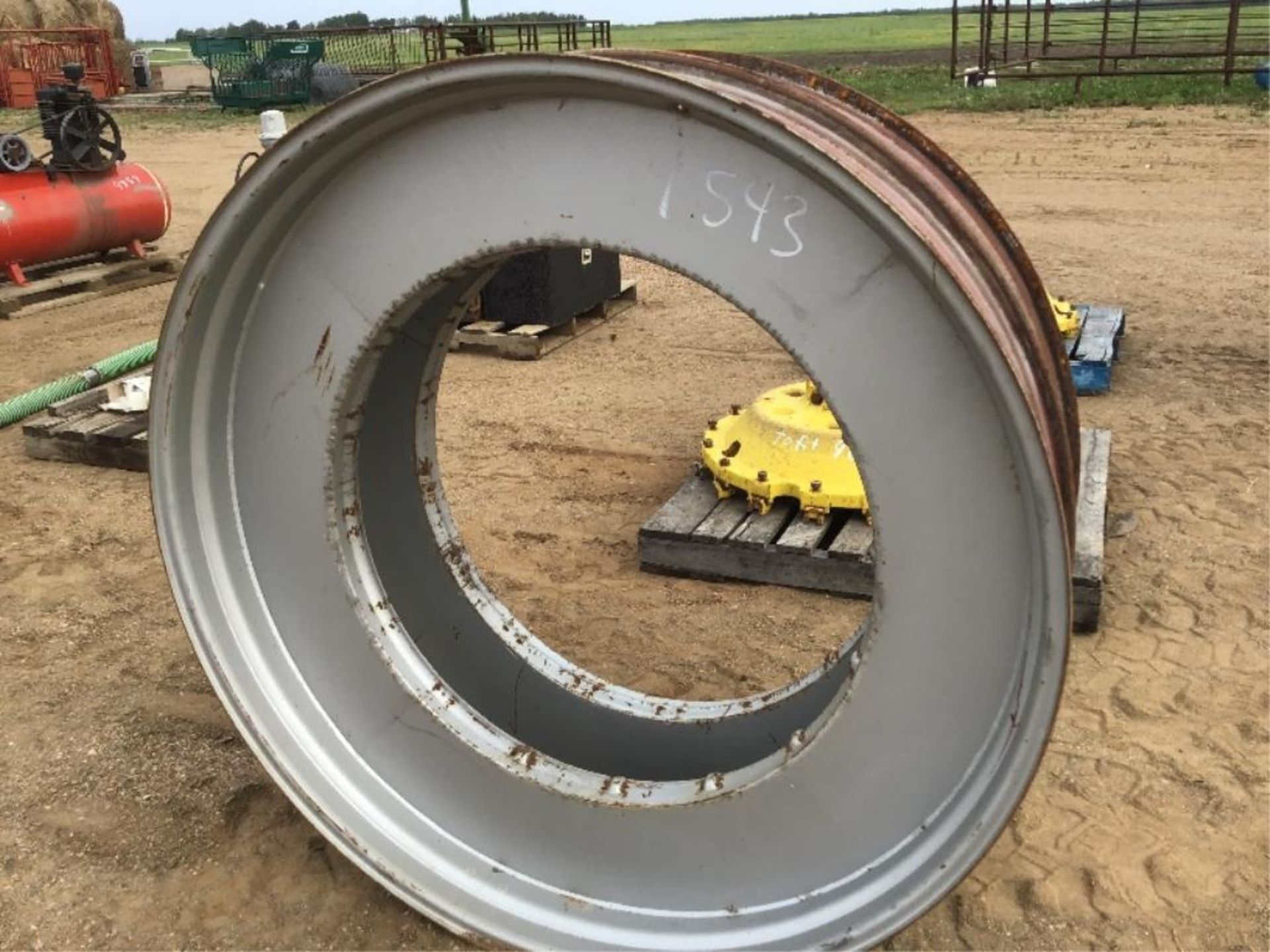 Set of 2 Row Crop Rims to fit Hubs on lot #6 - Image 2 of 2