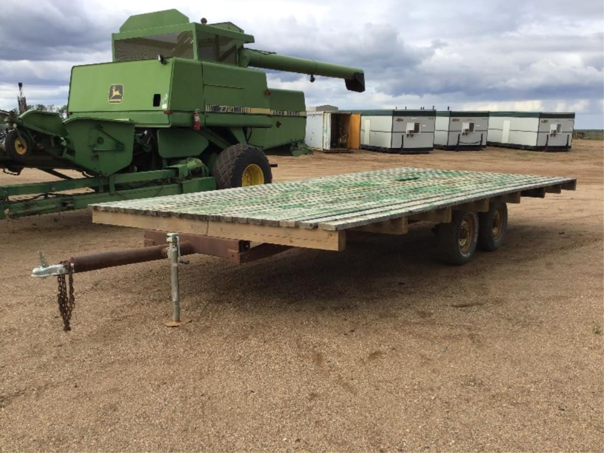 20ft x 10ft T/A Farm Trailer. 2in Ball Hitch