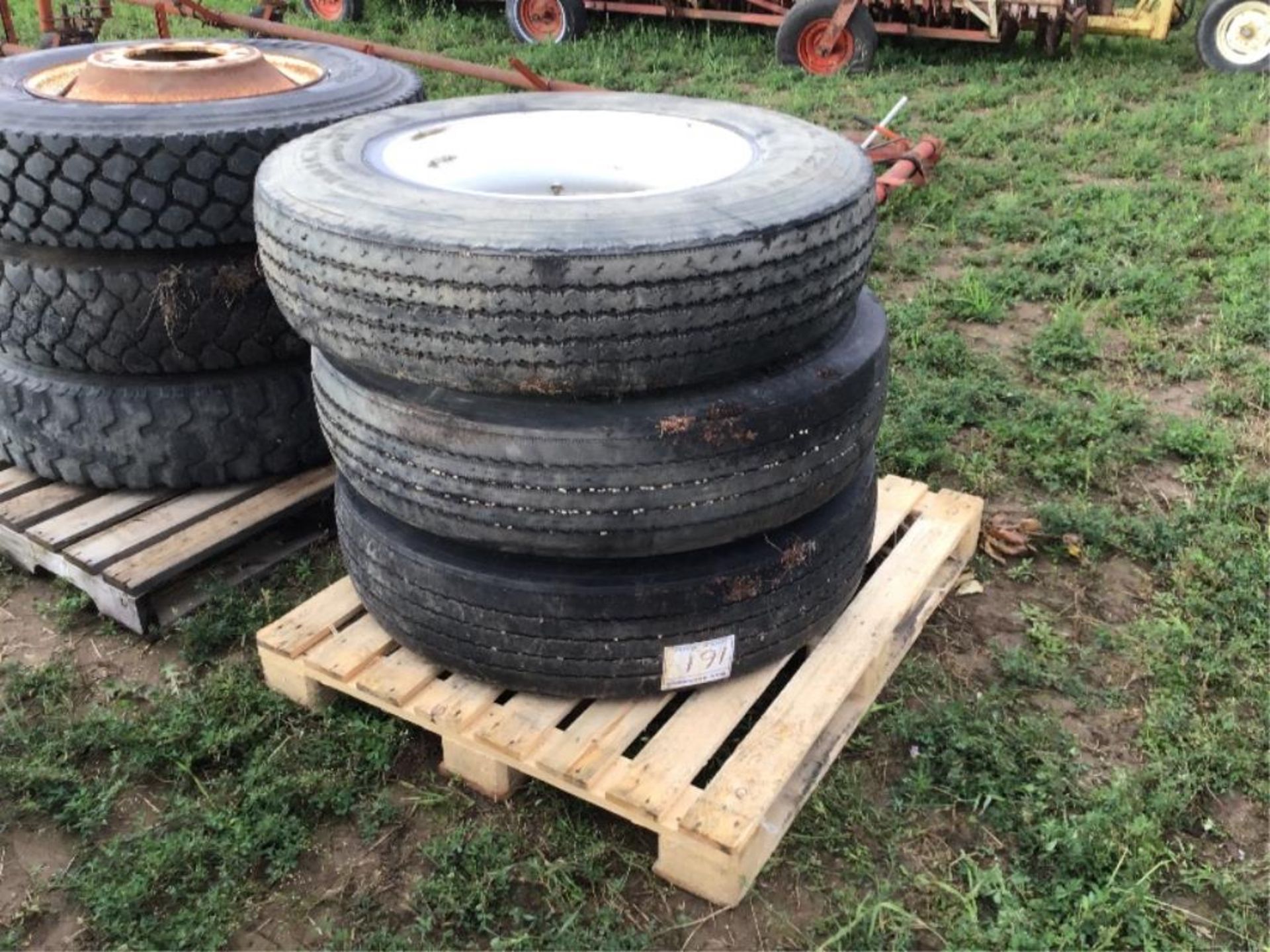 Set of 3-24.5 Tires