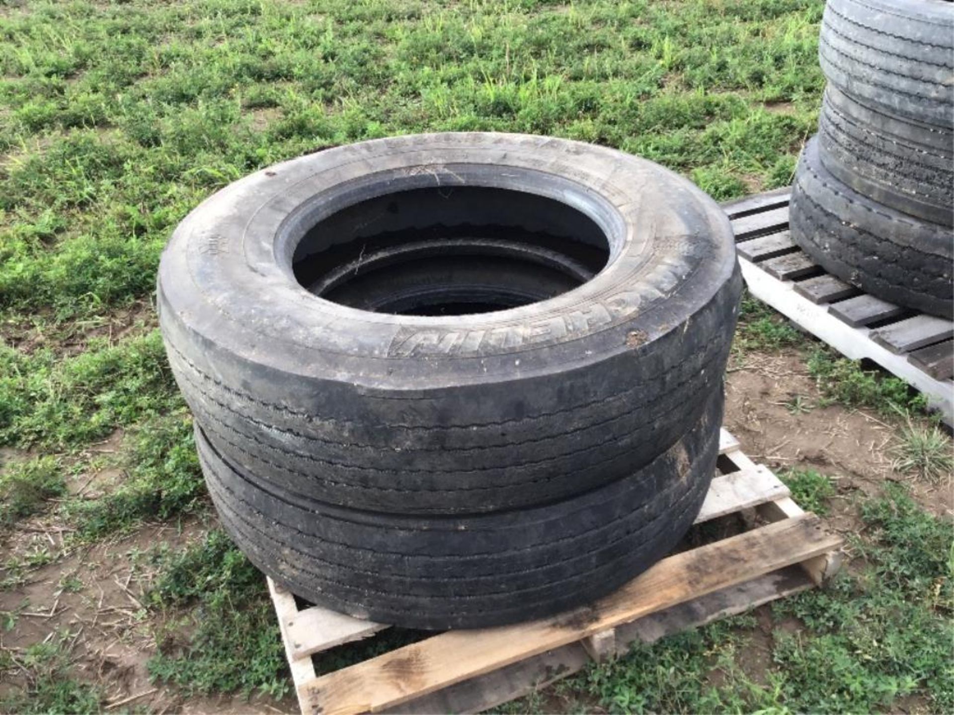 Set of 2- 24.5 Tires