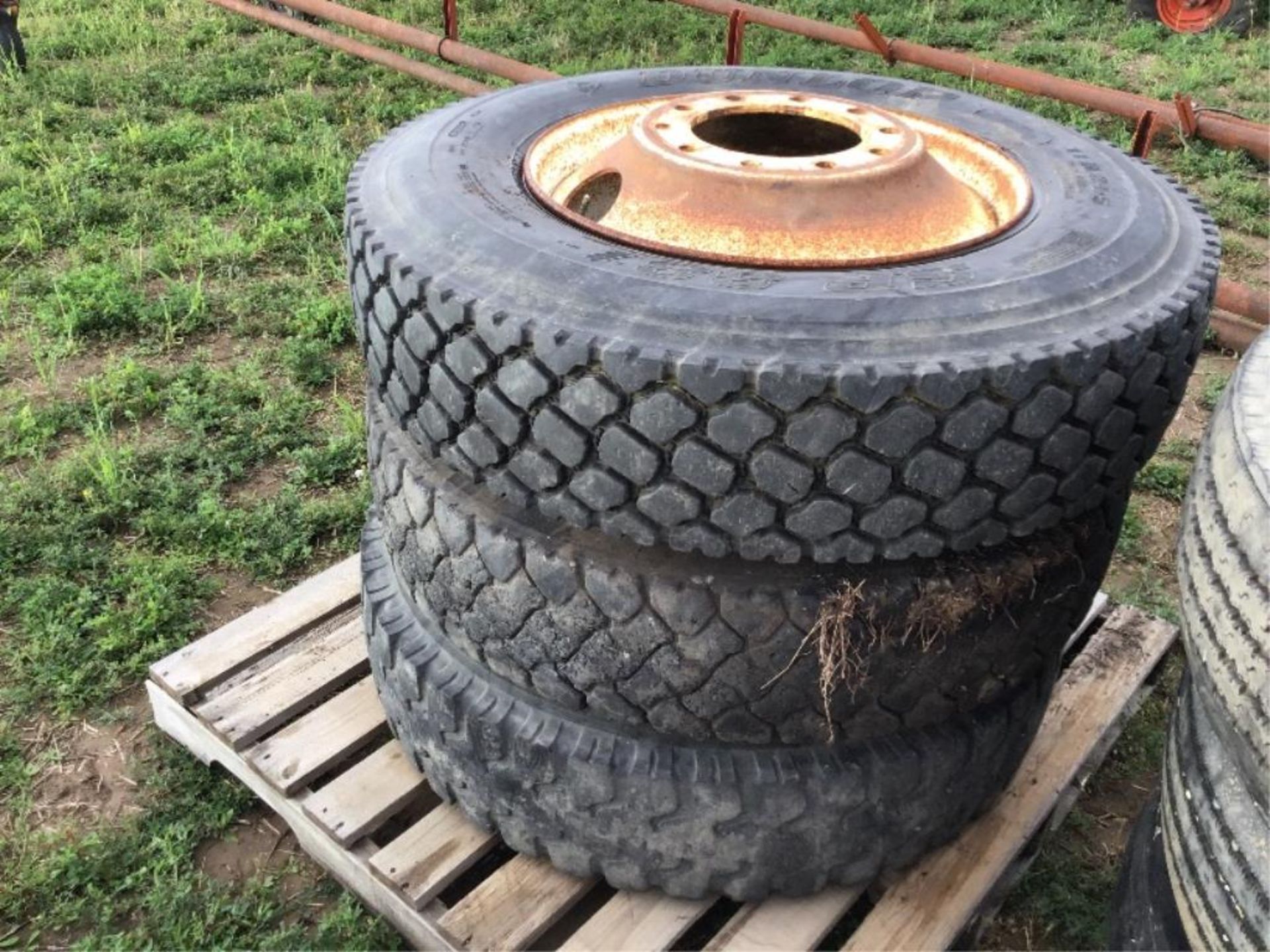 Set of 3-24.5 Tires