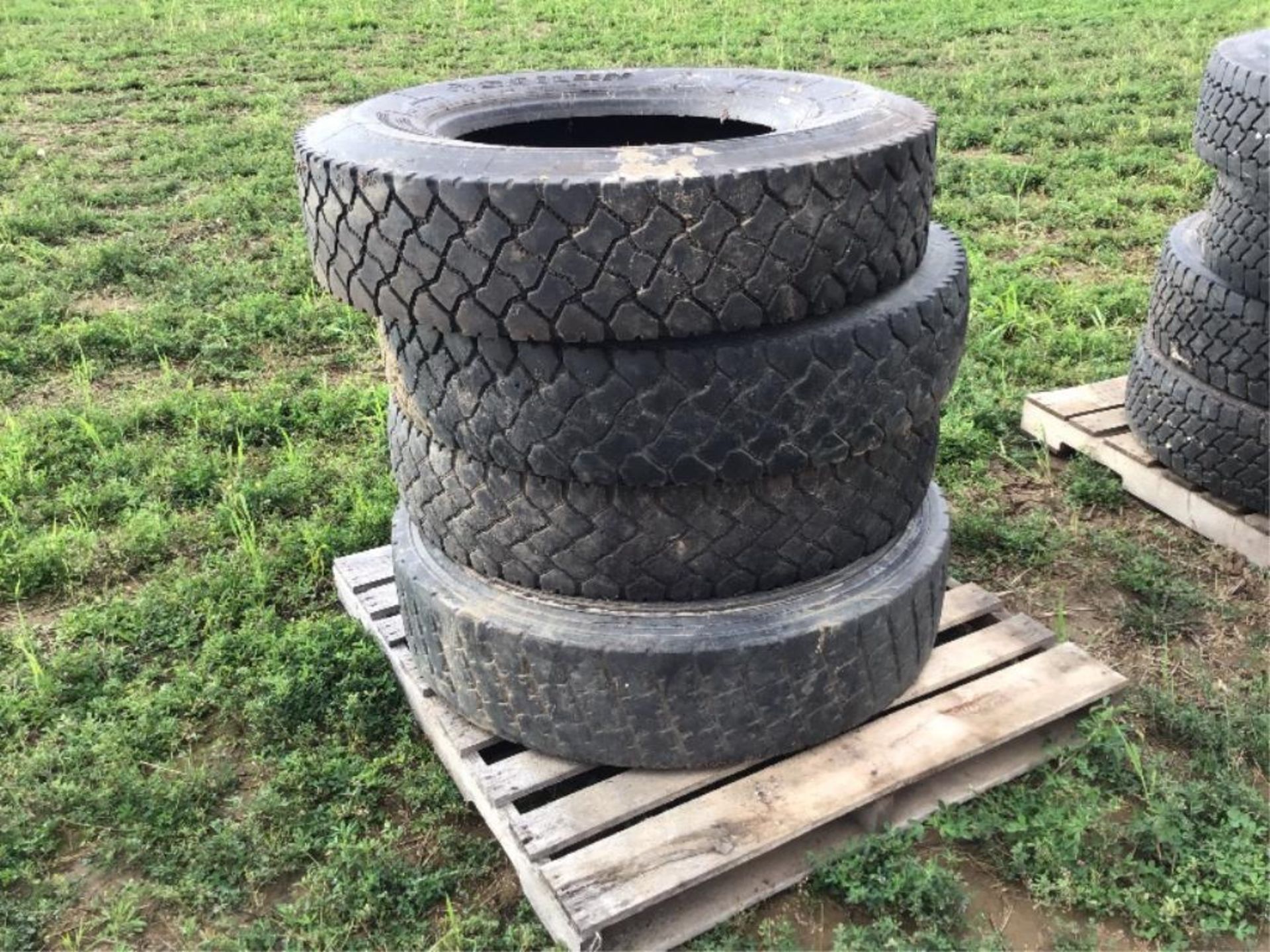 Set of 4- 24.5 Tires