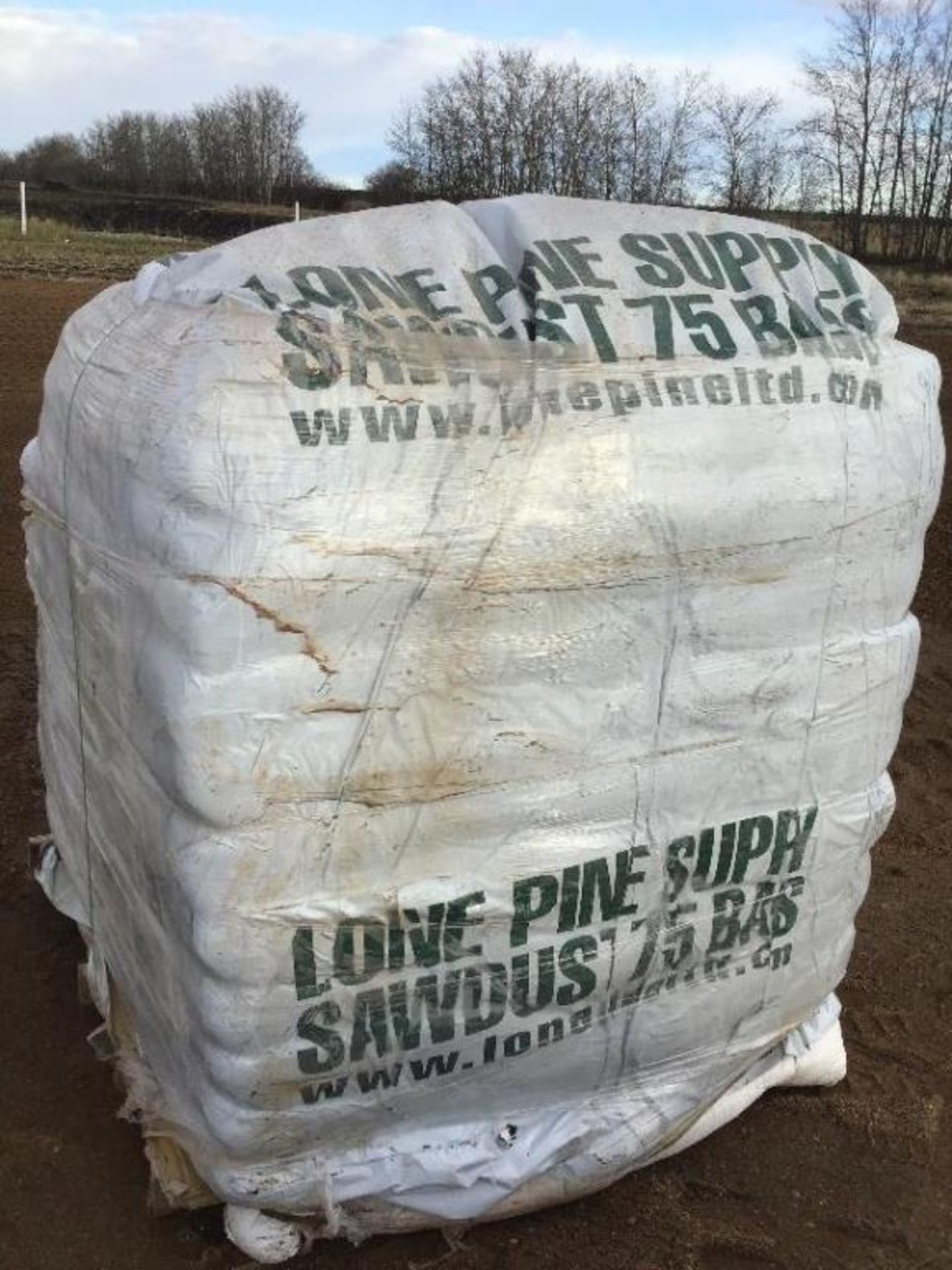 Pallet of Saw Dust