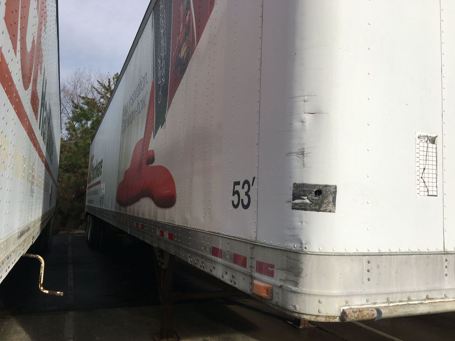 Trailer, Make: Great Dane. Year: 2003. Trailer #: S3. VIN: 1GRAA06273B114005. Sold with a title. - Image 2 of 2