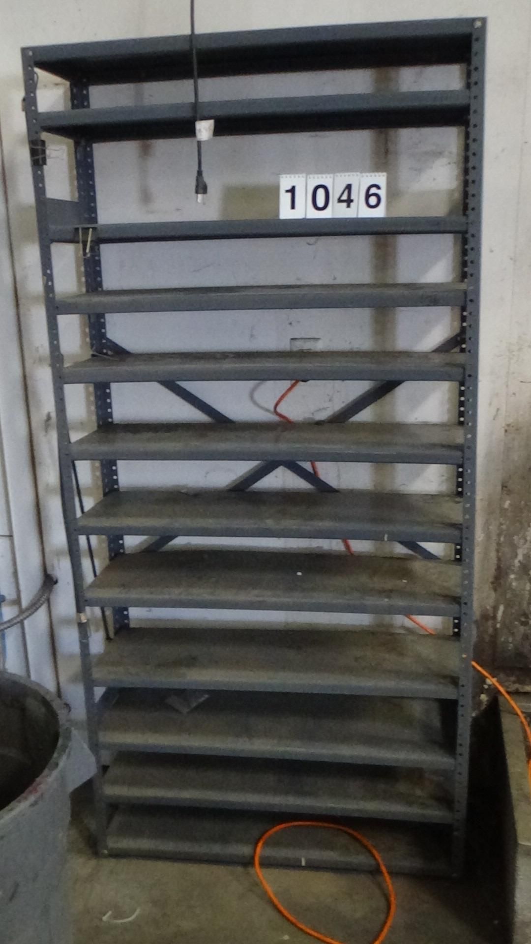 1046 11 shelf metal rack