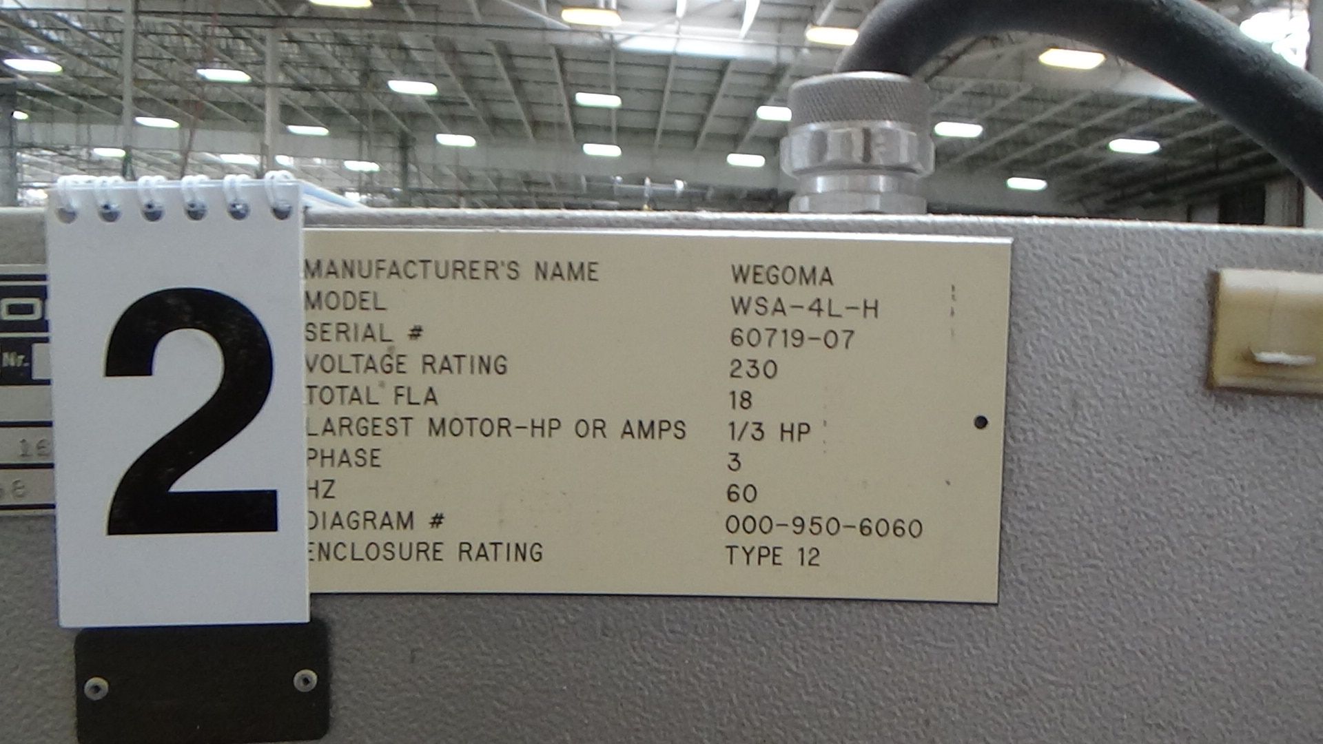 WSA 4 Point Vertical Vinyl Welder - Image 2 of 6