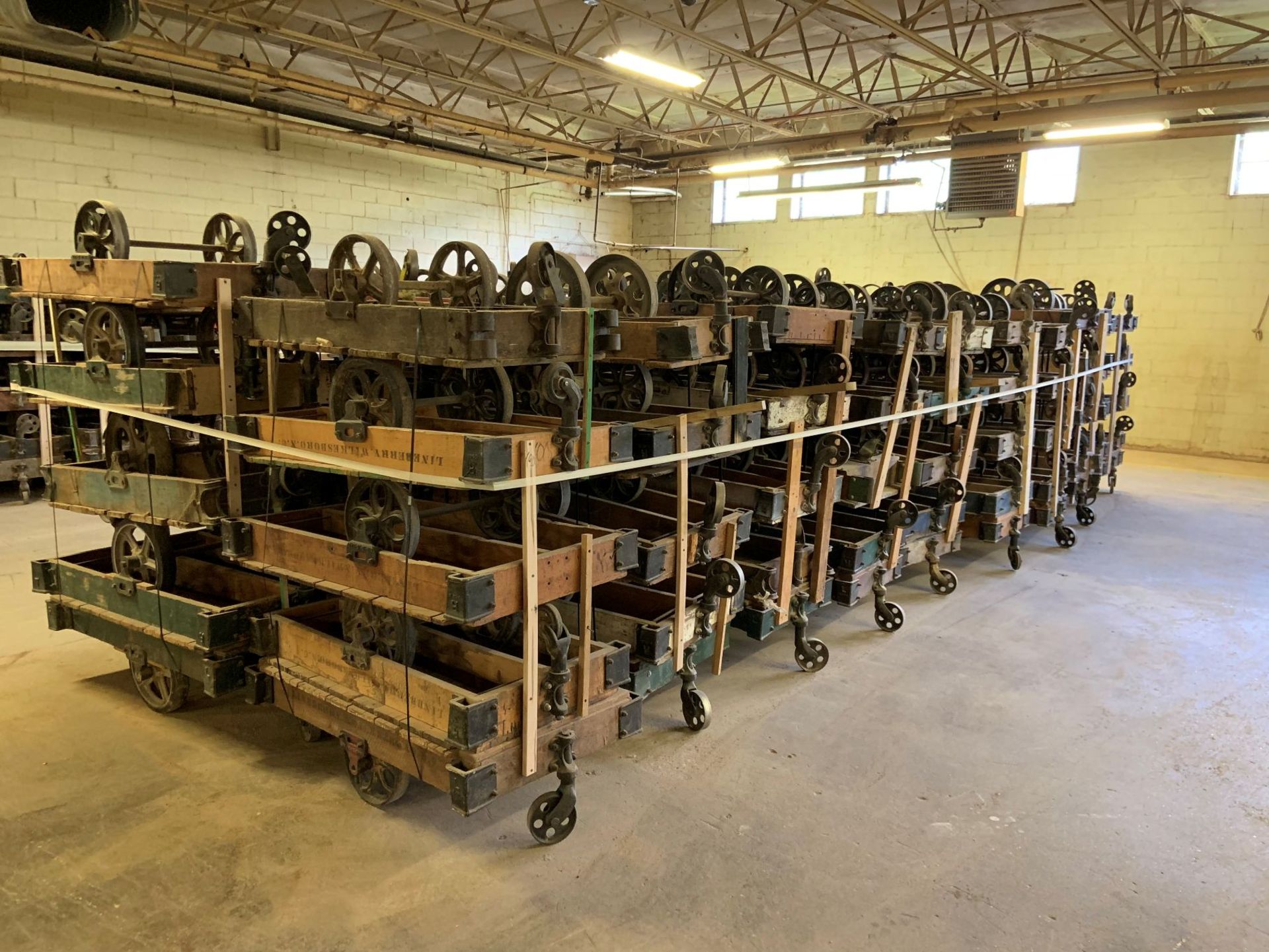 Factory wooden carts