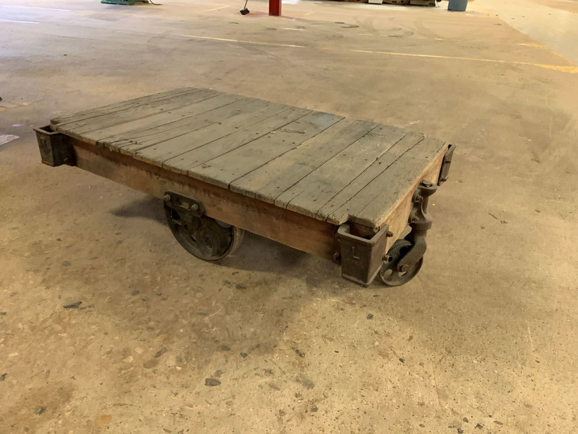 Factory wooden carts - Image 2 of 2