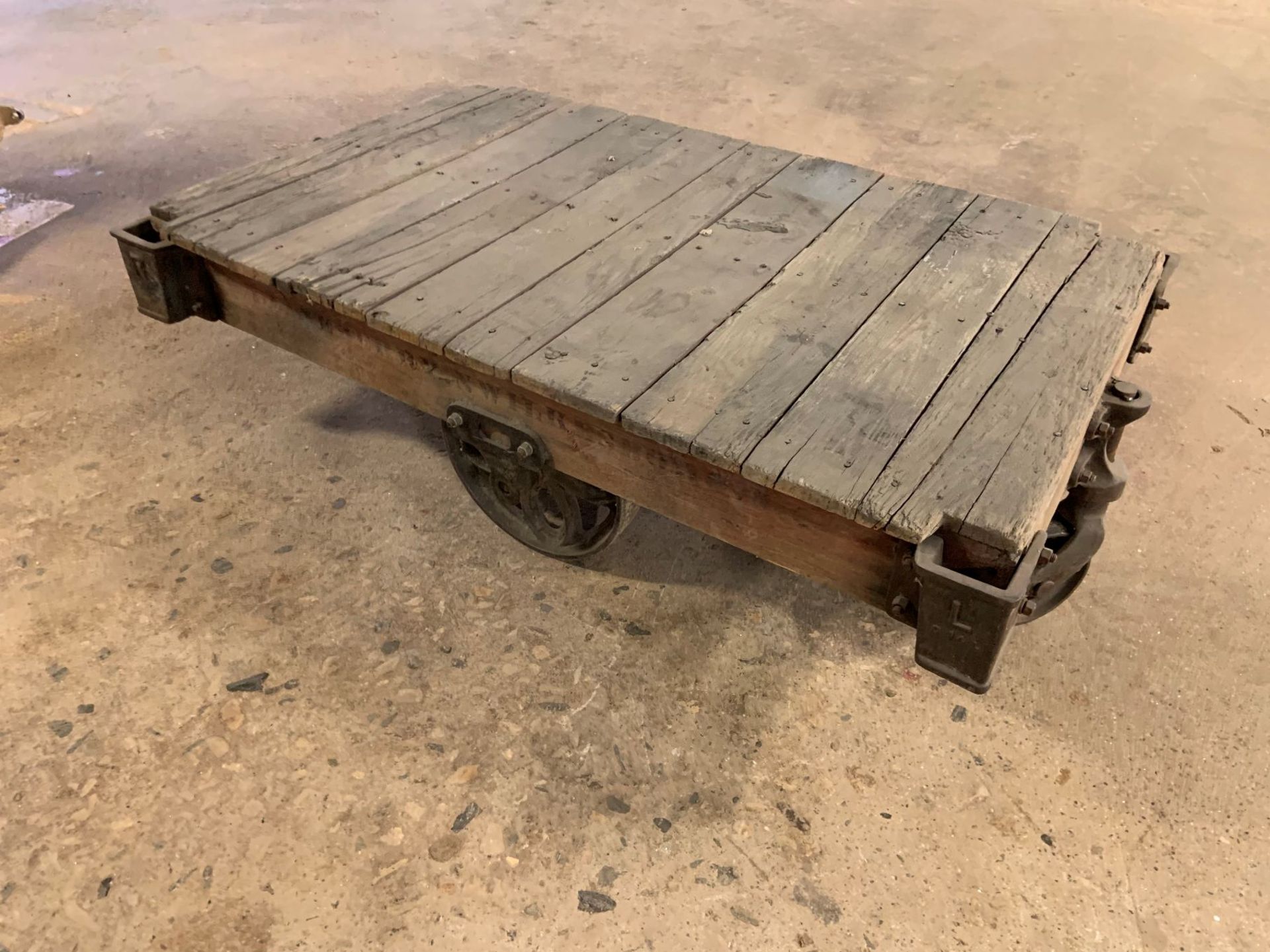 Factory wooden carts - Image 2 of 2