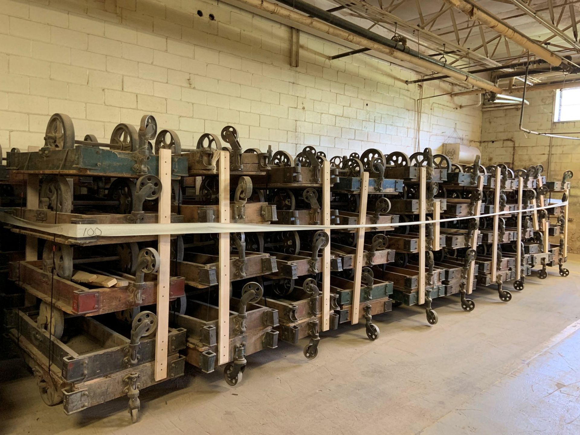 Factory wooden carts