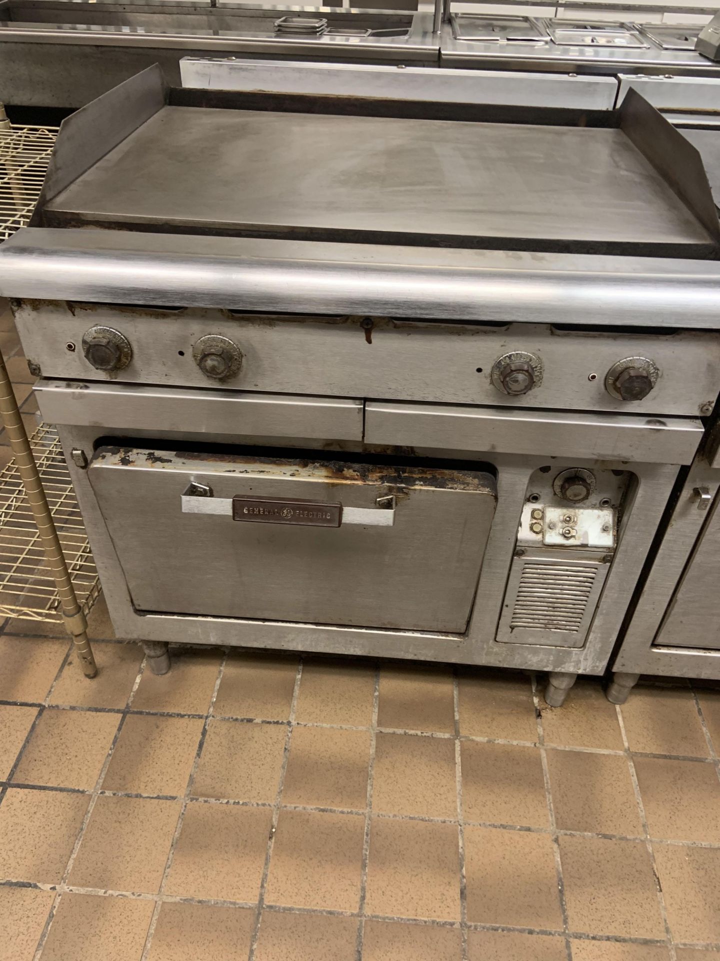 G.E. Griddle/oven