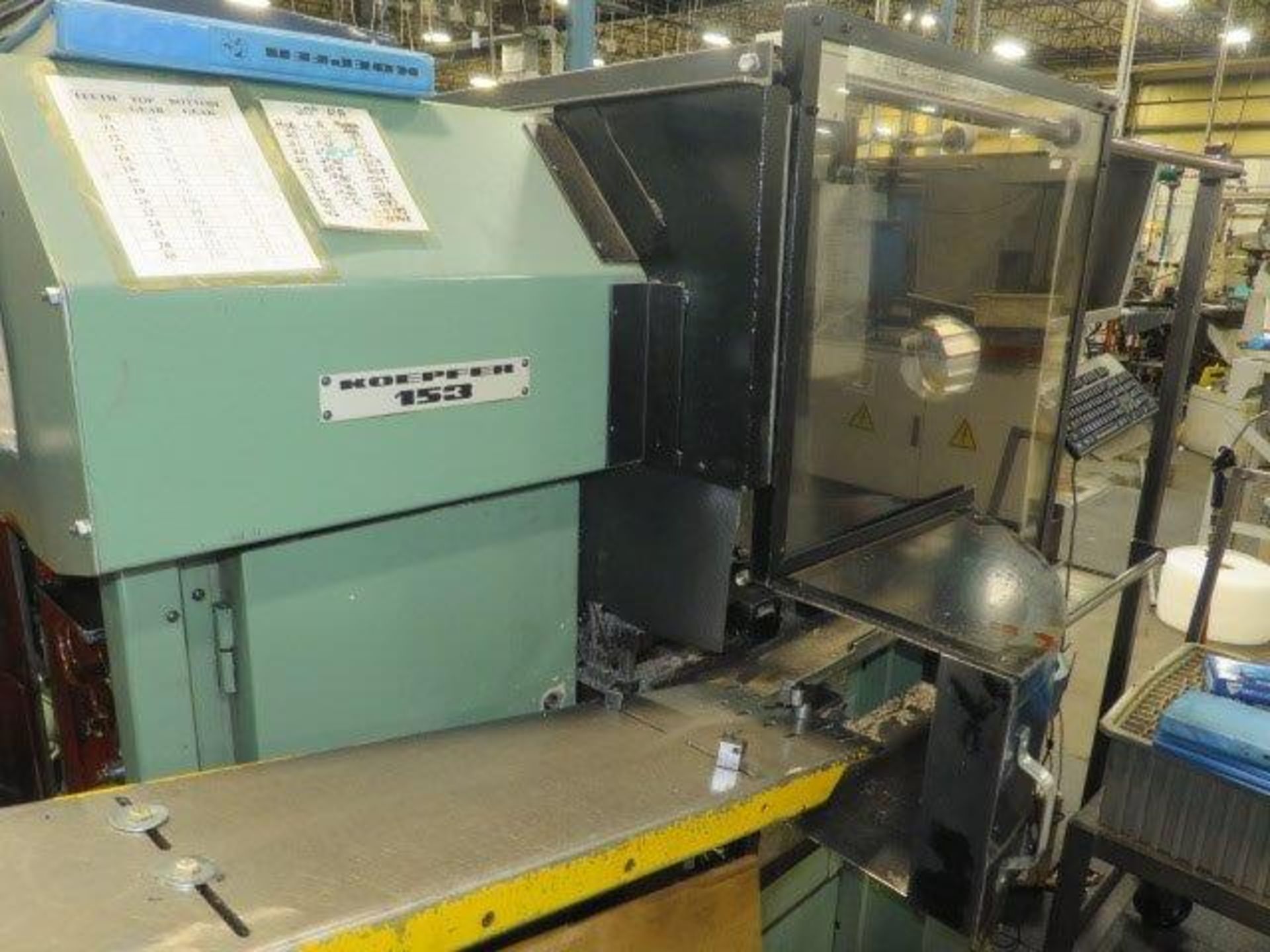 Gear Hobbing Machine - Koepfer 153 Workstation - Asset I.D. CK 0750