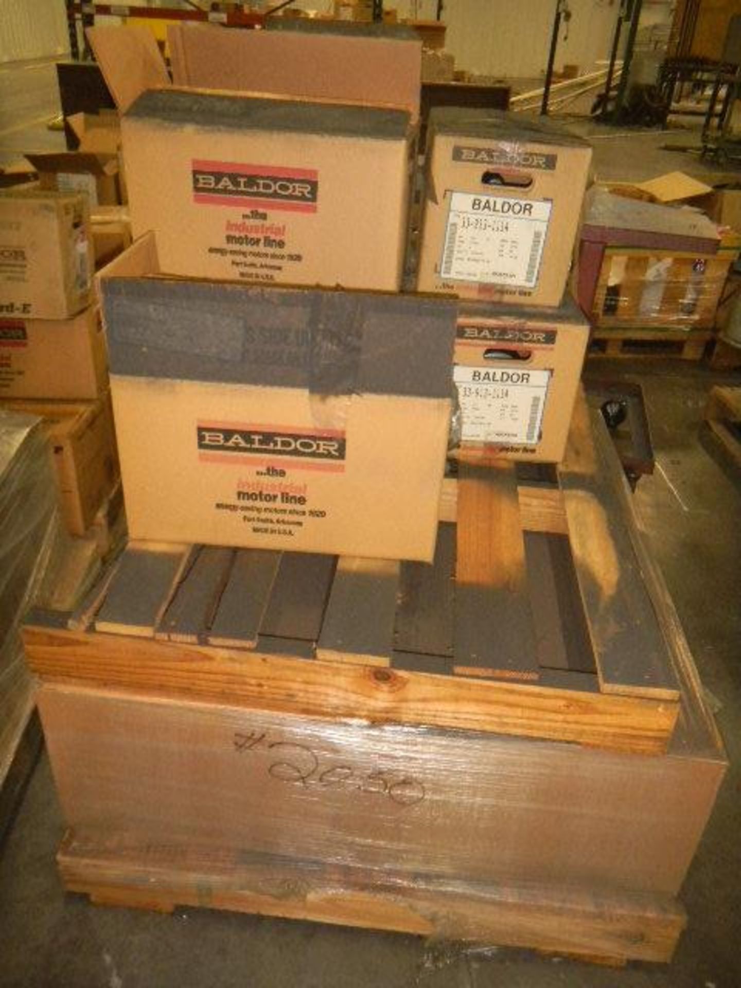Baldor Electrical Motors - Misc. Models - New in Boxes - Sold ALL One Money