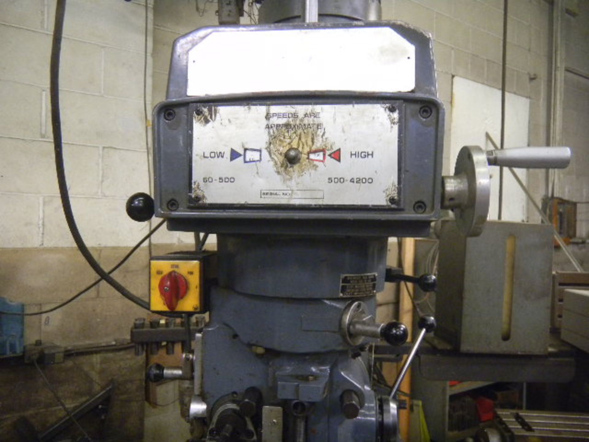 KBC Milling Machine - In Working Condition - With Tooling - Image 4 of 4