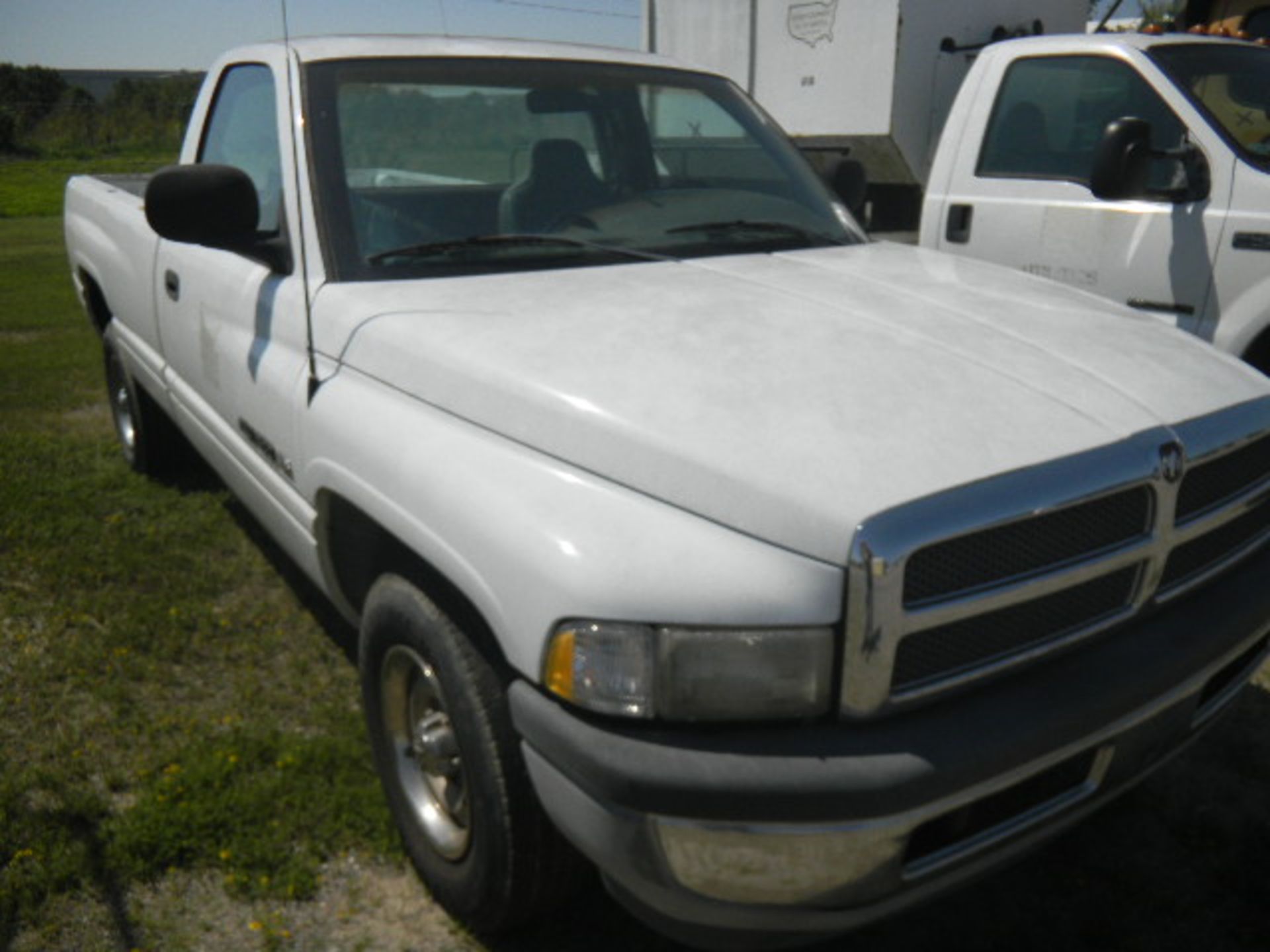 1998 Dodge Ram 1/2 Ton White Pickup - Asset I.D. #597 - Last of Vin (S691825)