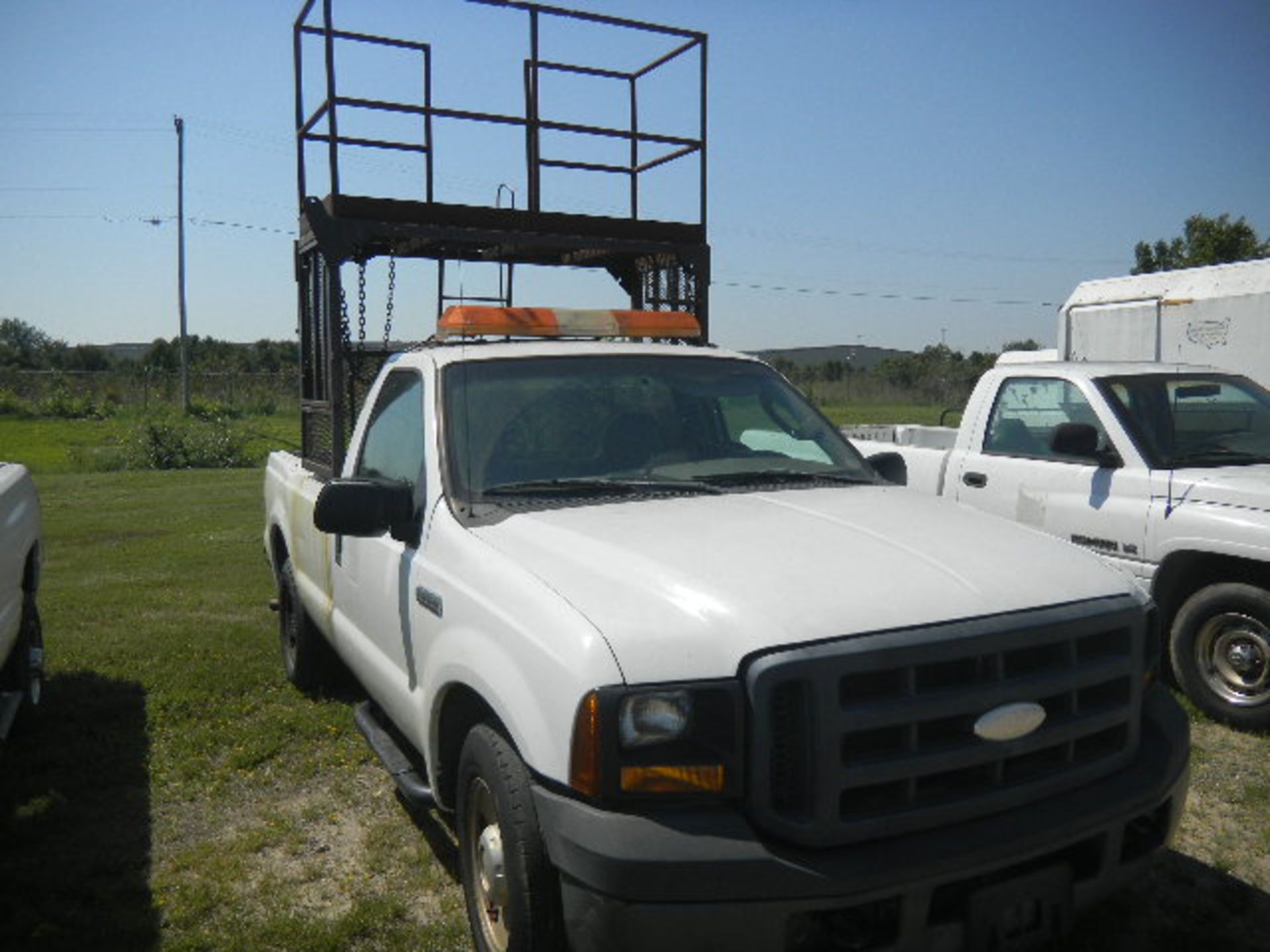 2006 Ford F250 "Sign Truck" With Metal Rack & Compressor - Asset I.D. #945 - Last of Vin (D90999)